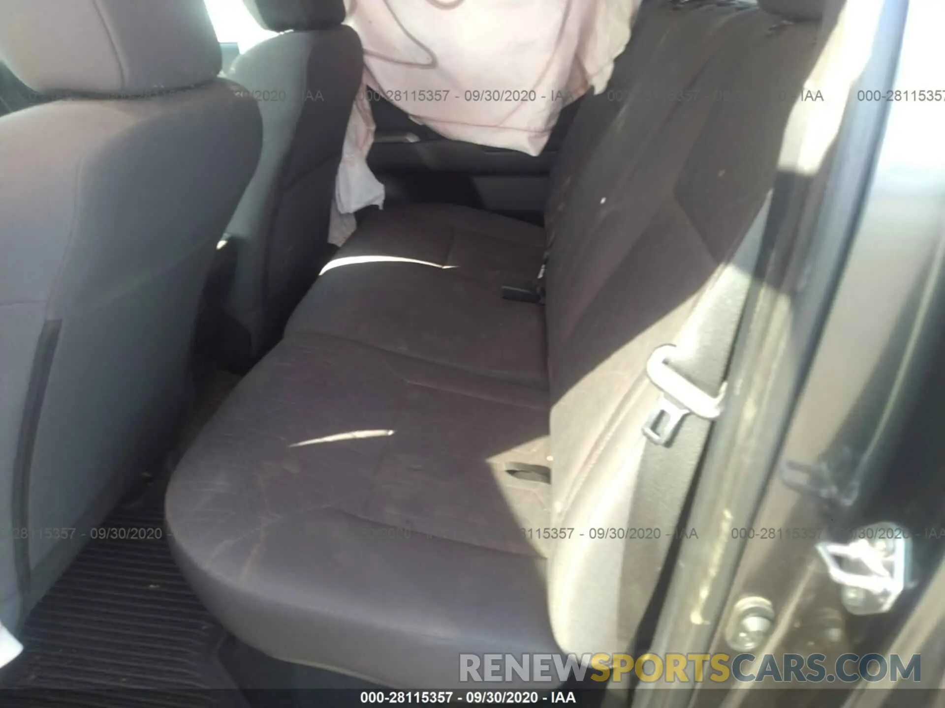 8 Photograph of a damaged car 3TMAZ5CN2KM093425 TOYOTA TACOMA 2WD 2019
