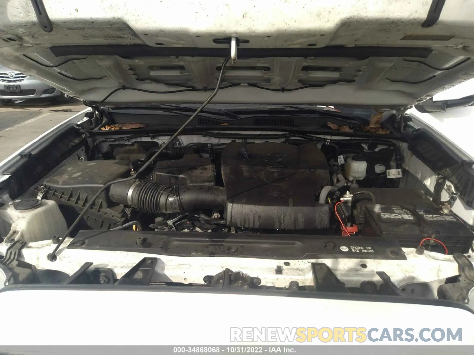 10 Photograph of a damaged car 3TMAZ5CN2KM098477 TOYOTA TACOMA 2WD 2019