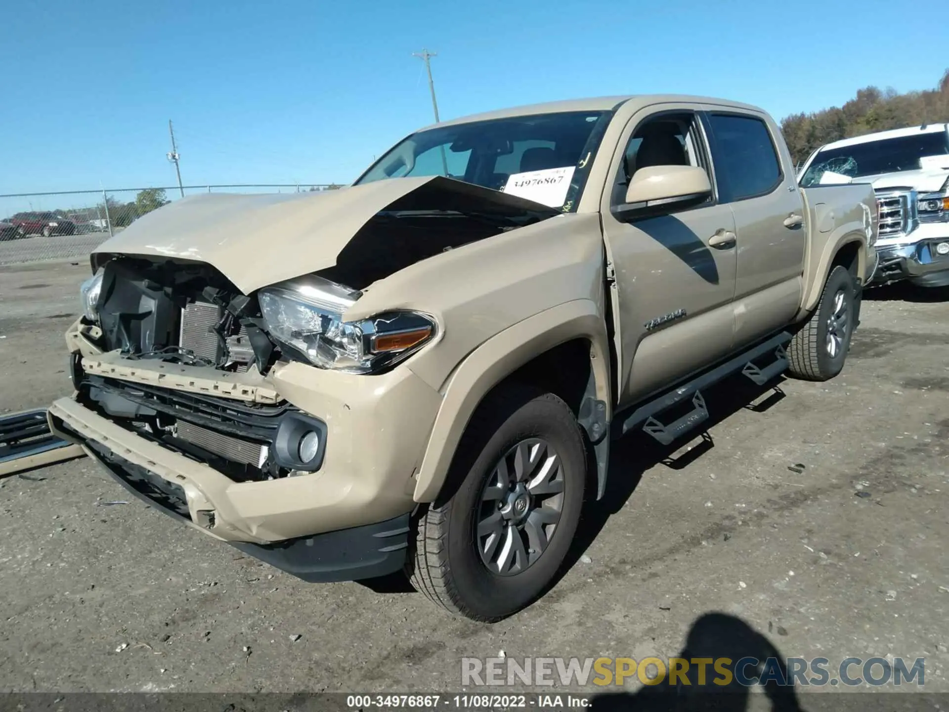 2 Фотография поврежденного автомобиля 3TMAZ5CN3KM110085 TOYOTA TACOMA 2WD 2019