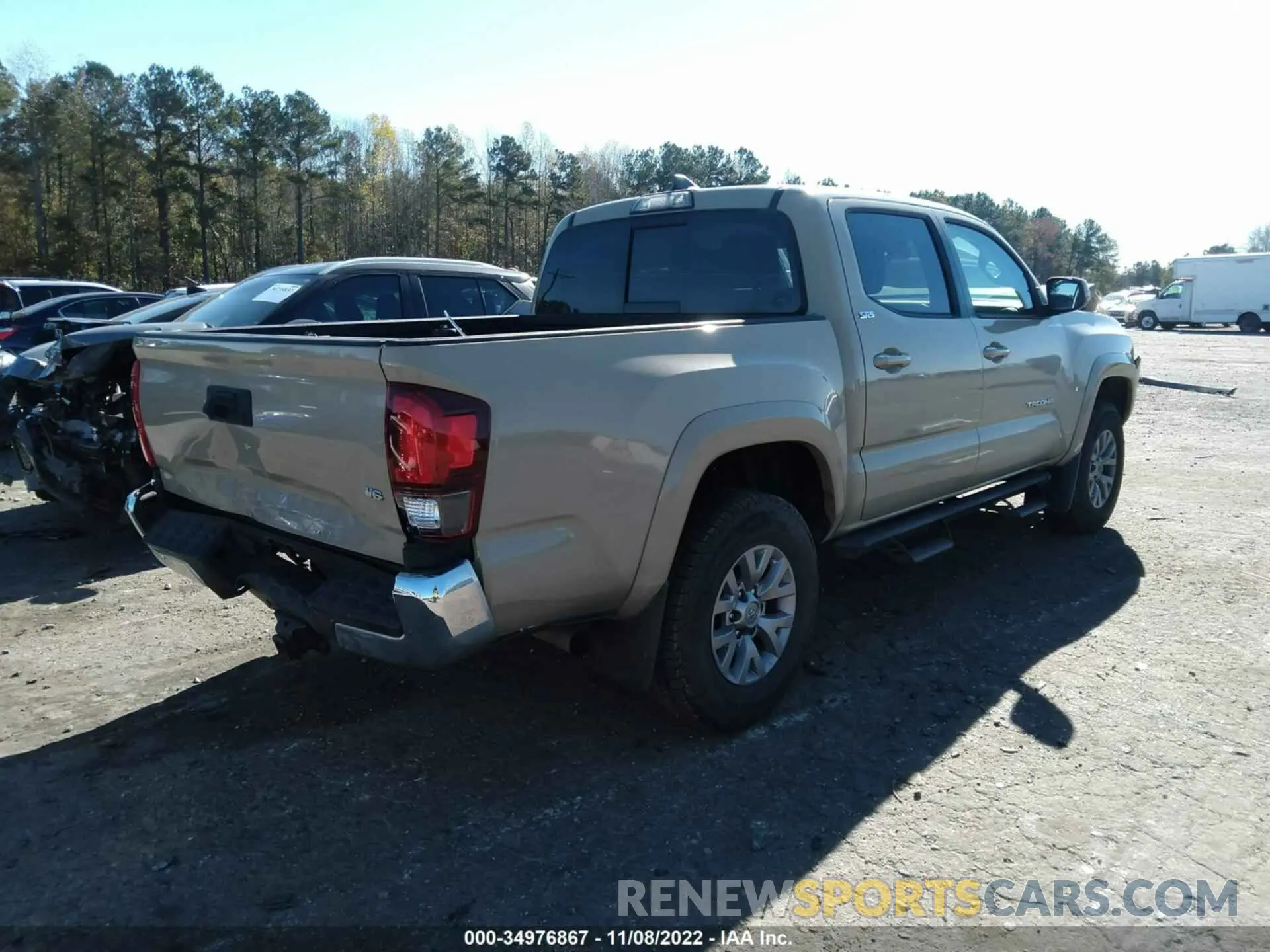 4 Фотография поврежденного автомобиля 3TMAZ5CN3KM110085 TOYOTA TACOMA 2WD 2019