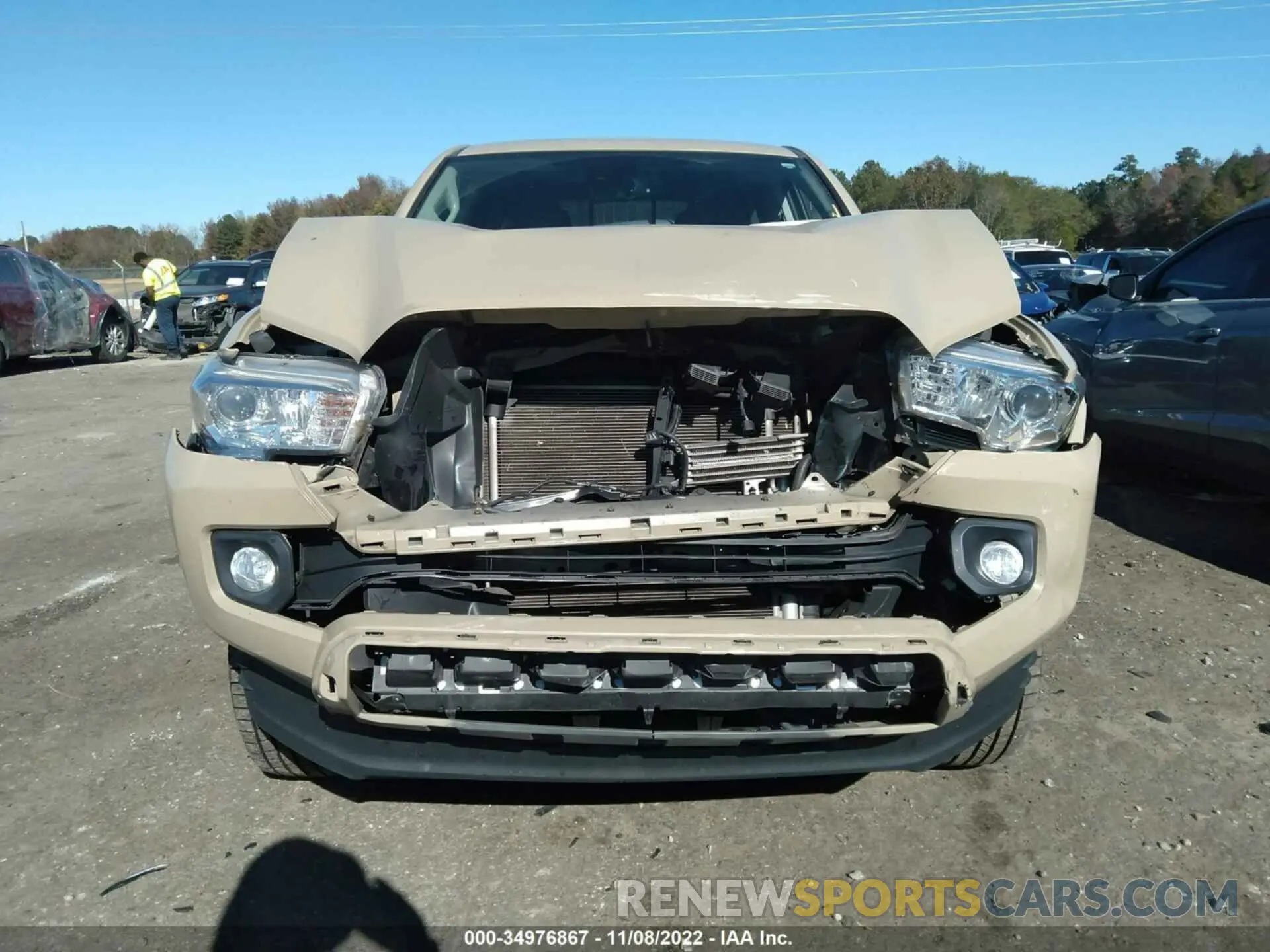 6 Фотография поврежденного автомобиля 3TMAZ5CN3KM110085 TOYOTA TACOMA 2WD 2019