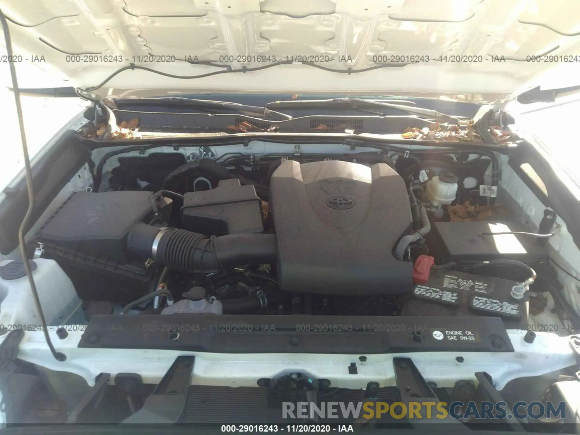10 Photograph of a damaged car 3TMAZ5CN6KM090057 TOYOTA TACOMA 2WD 2019