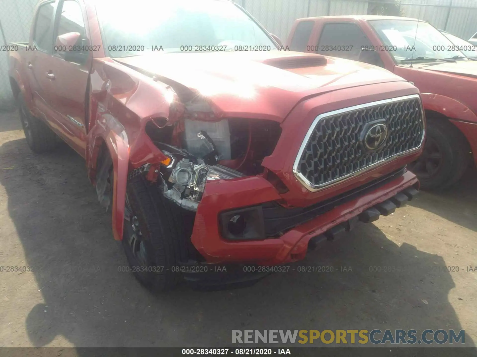 6 Photograph of a damaged car 3TMAZ5CN8KM098712 TOYOTA TACOMA 2WD 2019