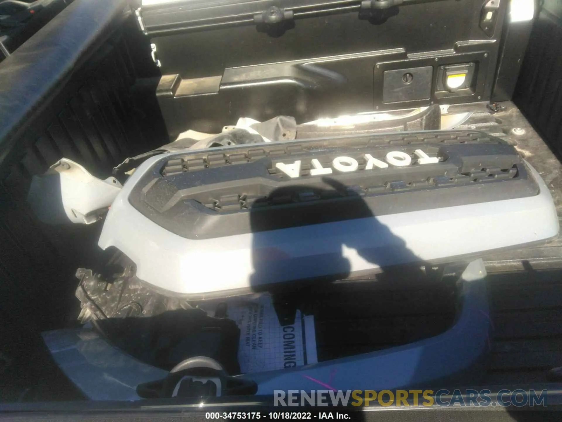 12 Фотография поврежденного автомобиля 3TMAZ5CN8KM111202 TOYOTA TACOMA 2WD 2019