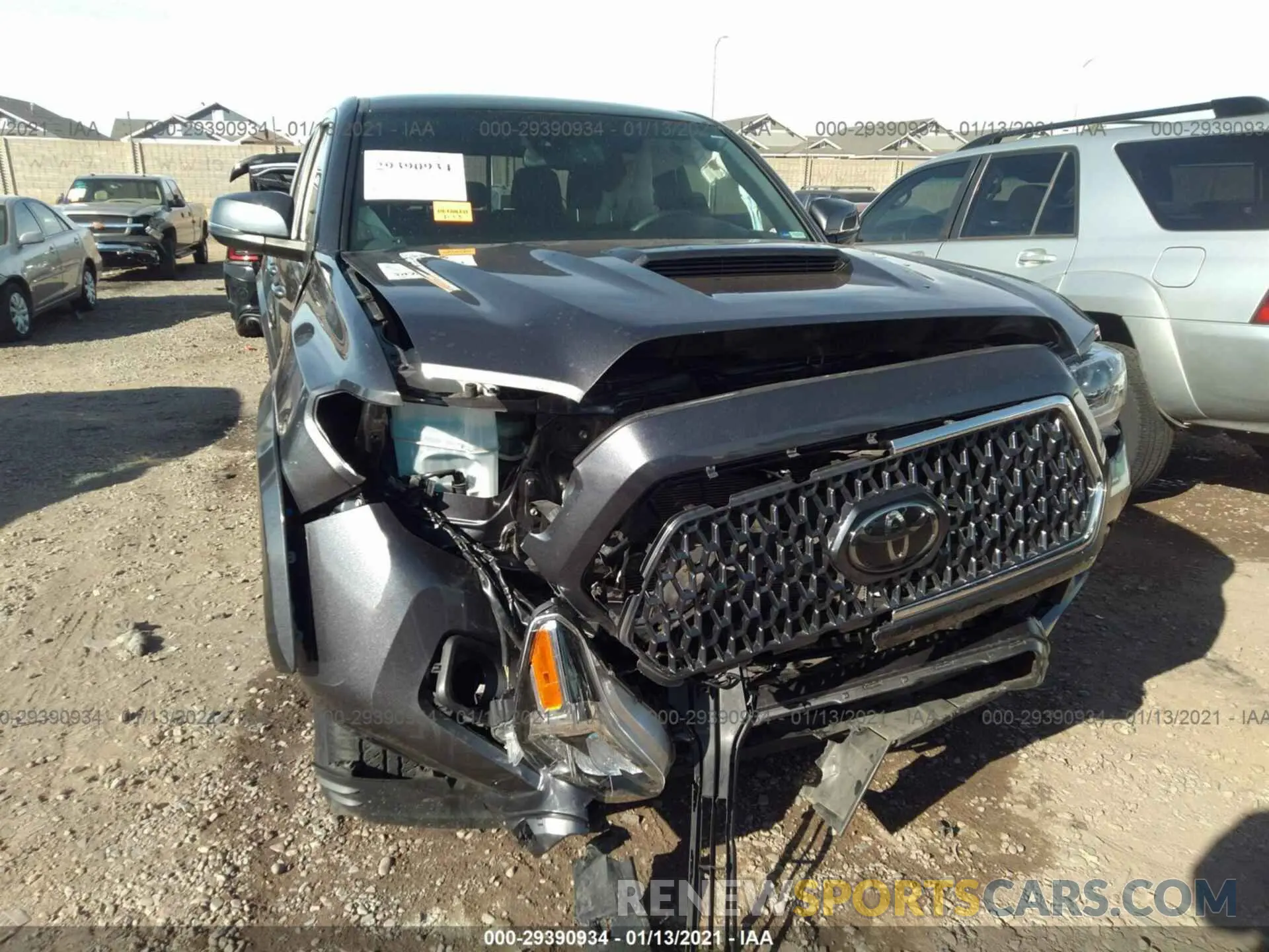 6 Photograph of a damaged car 3TMAZ5CNXKM089462 TOYOTA TACOMA 2WD 2019