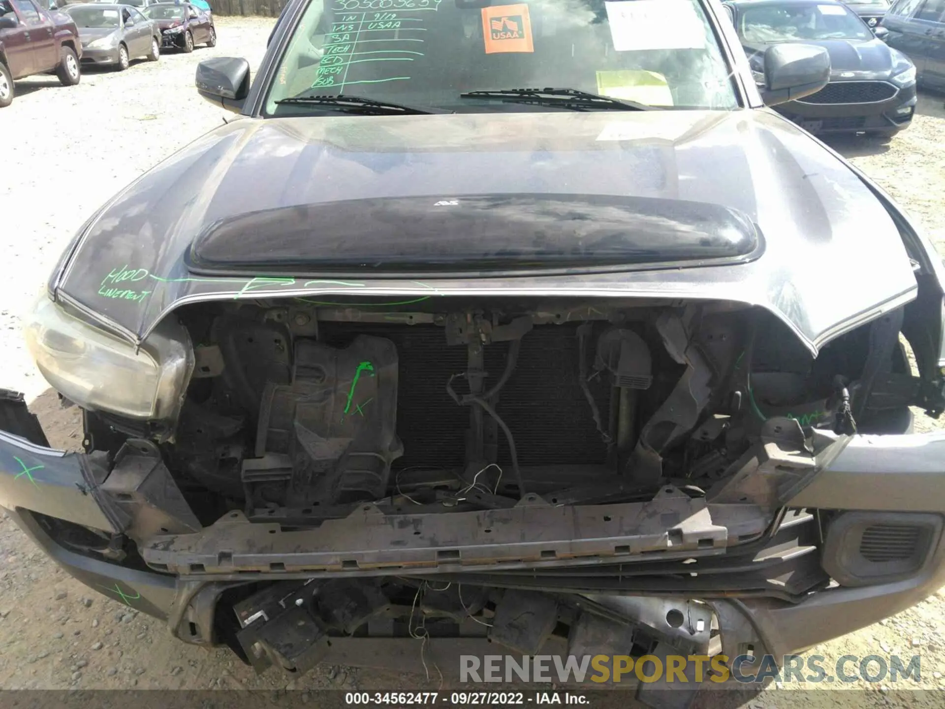 10 Photograph of a damaged car 5TFAX5GN6KX152695 TOYOTA TACOMA 2WD 2019