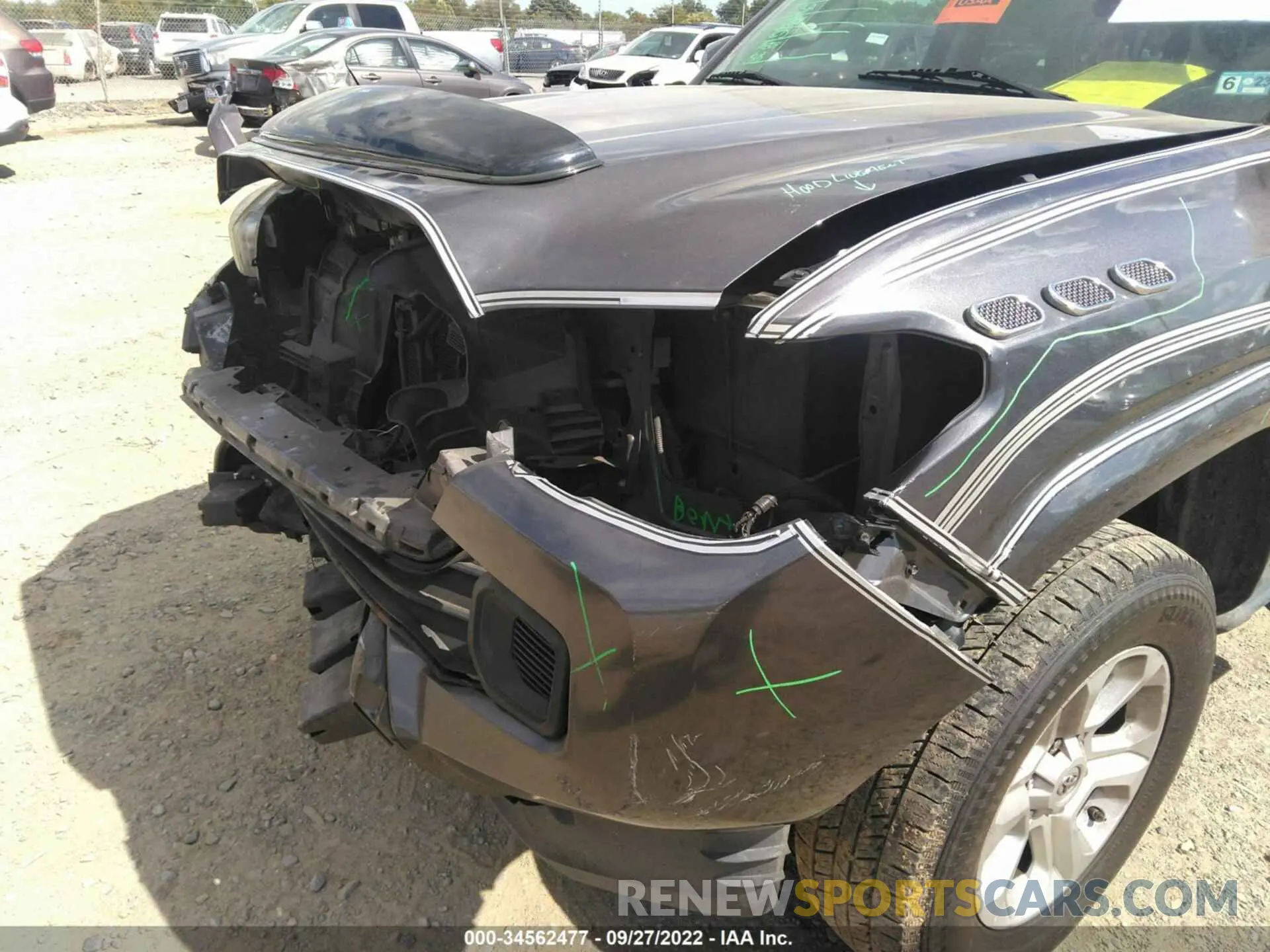 6 Photograph of a damaged car 5TFAX5GN6KX152695 TOYOTA TACOMA 2WD 2019