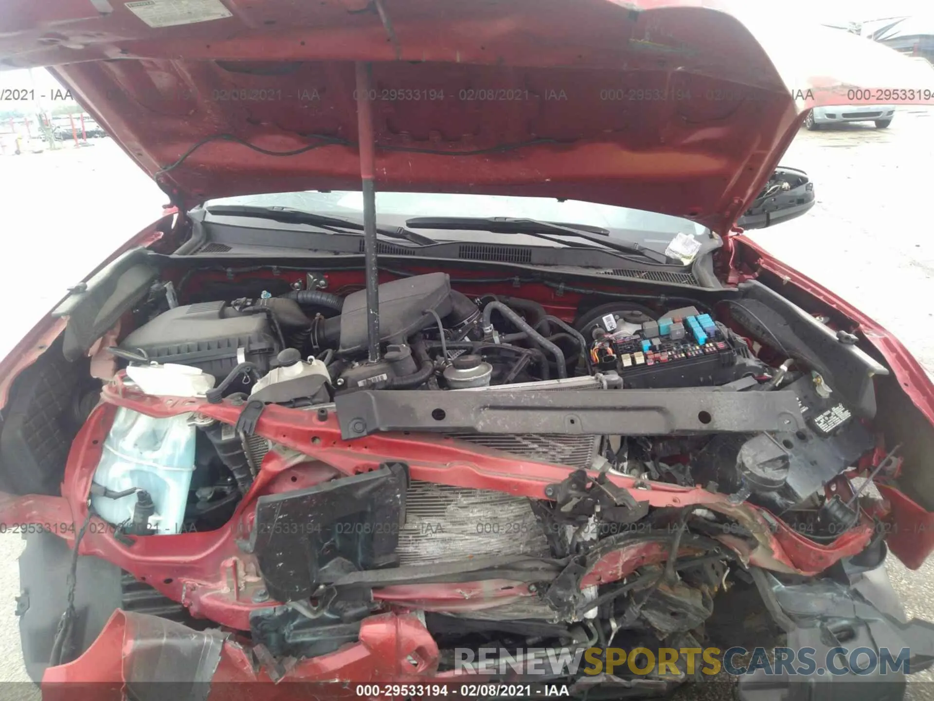10 Фотография поврежденного автомобиля 5TFAX5GNXKX139836 TOYOTA TACOMA 2WD 2019