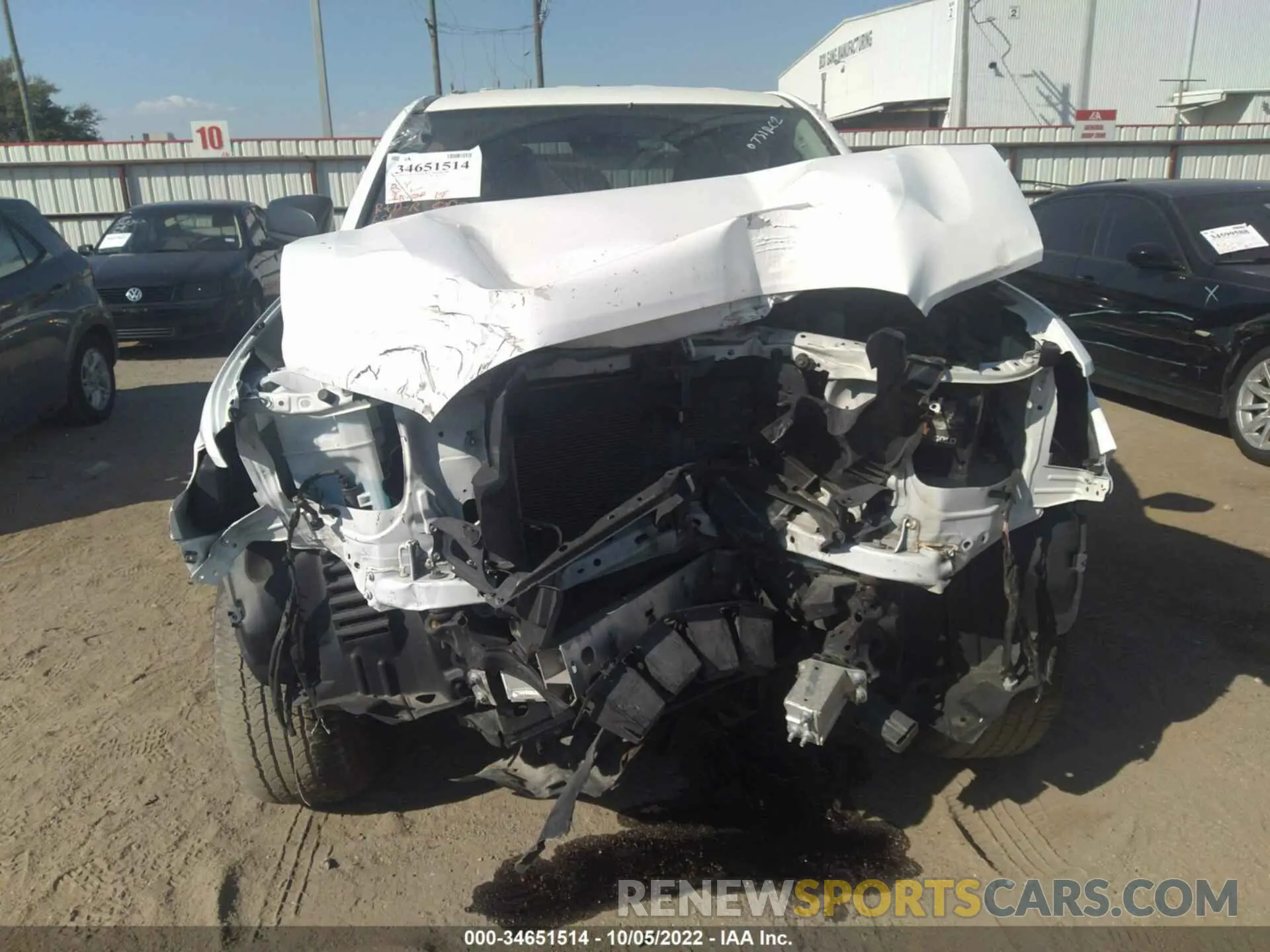 6 Photograph of a damaged car 5TFRX5GN1KX140747 TOYOTA TACOMA 2WD 2019