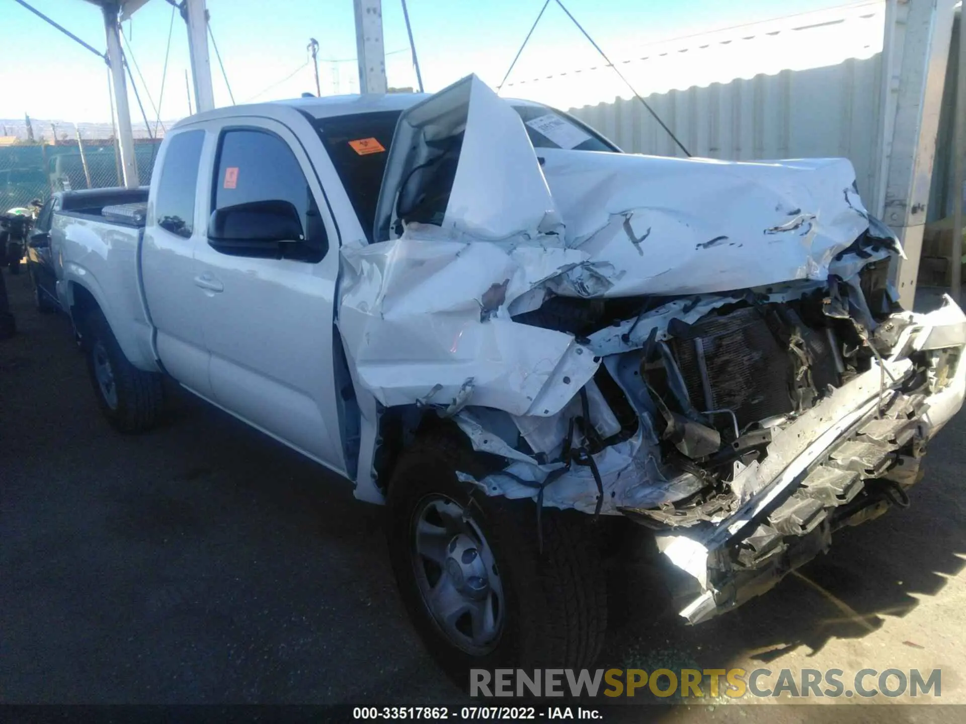 1 Фотография поврежденного автомобиля 5TFRX5GN2KX143138 TOYOTA TACOMA 2WD 2019