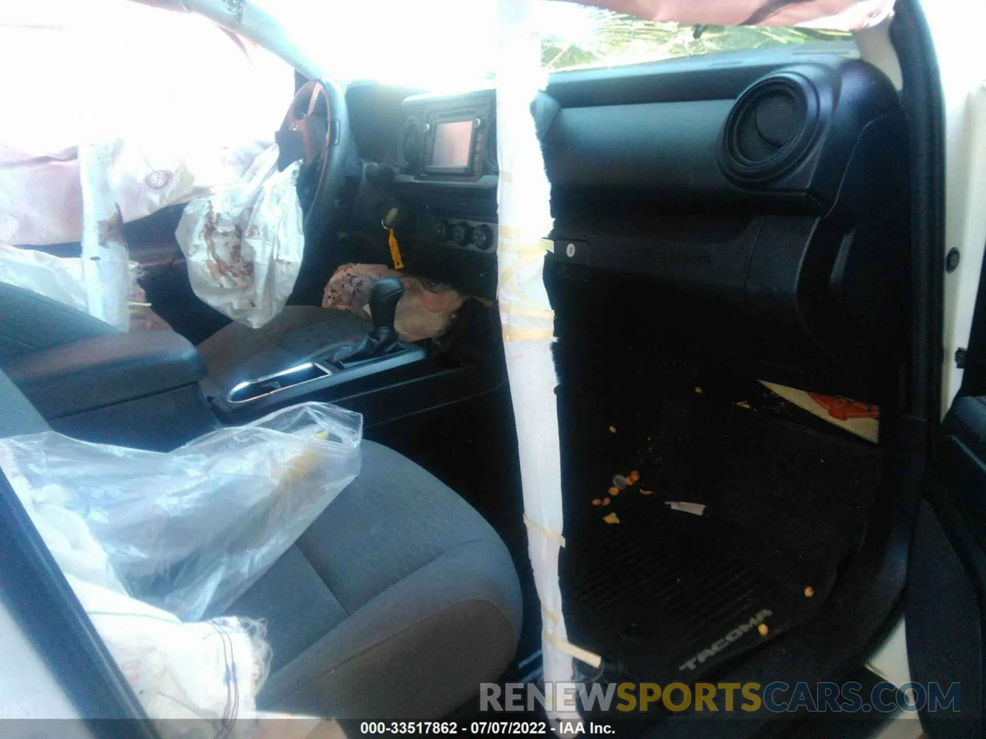 5 Фотография поврежденного автомобиля 5TFRX5GN2KX143138 TOYOTA TACOMA 2WD 2019
