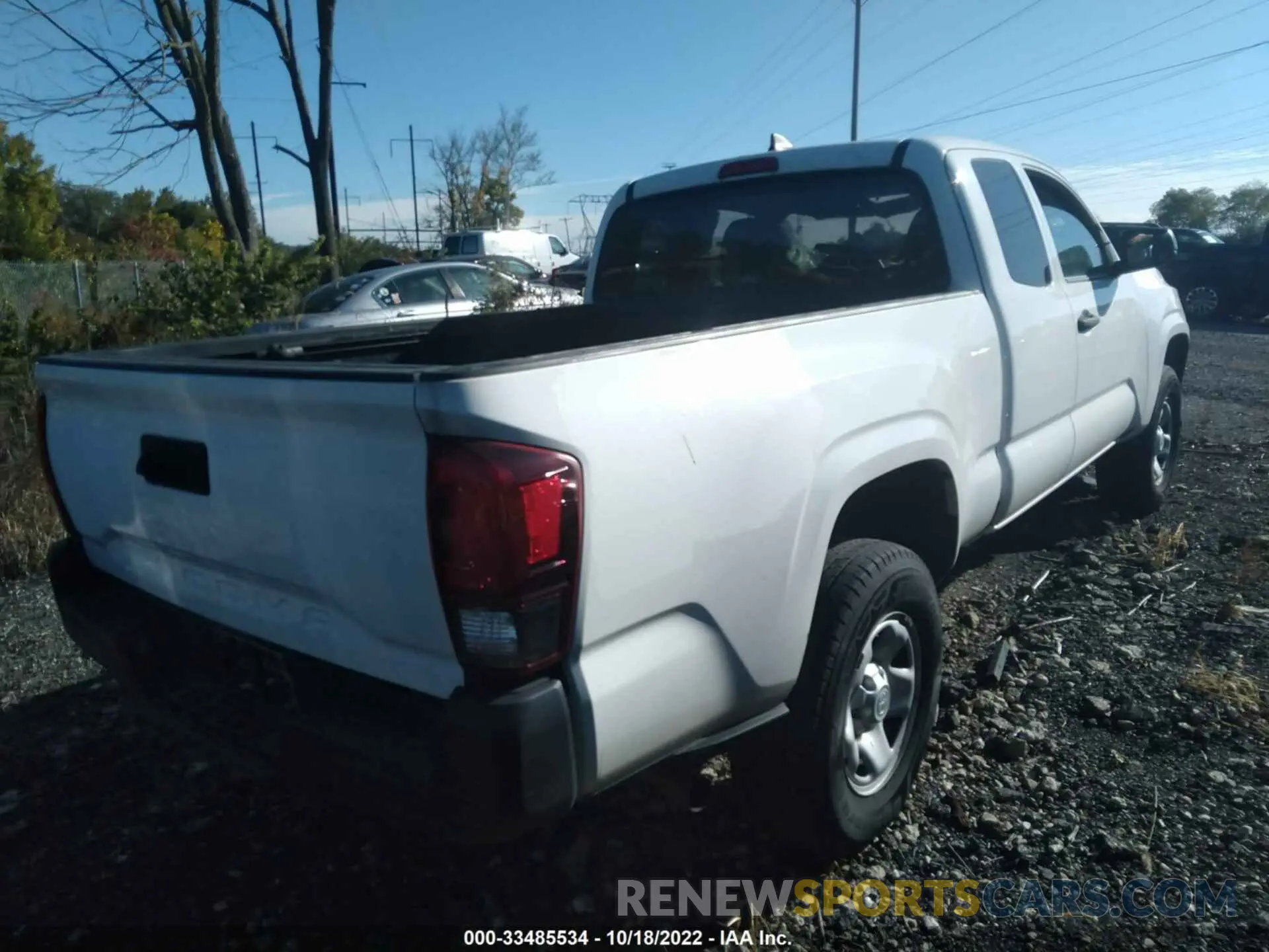 4 Photograph of a damaged car 5TFRX5GN2KX147688 TOYOTA TACOMA 2WD 2019