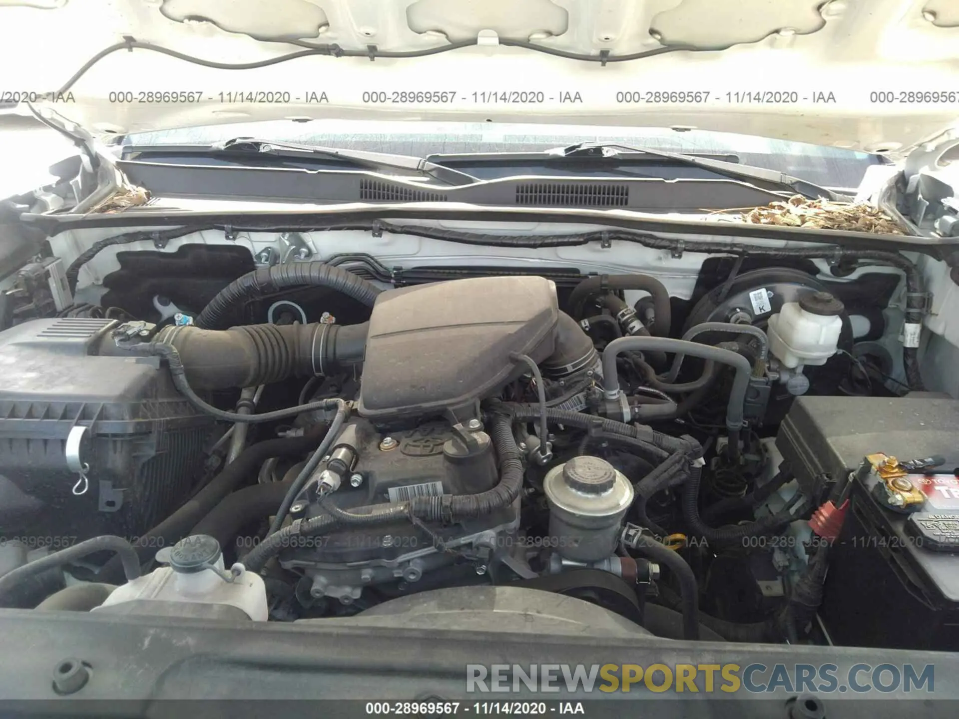 10 Photograph of a damaged car 5TFRX5GN7KX141353 TOYOTA TACOMA 2WD 2019