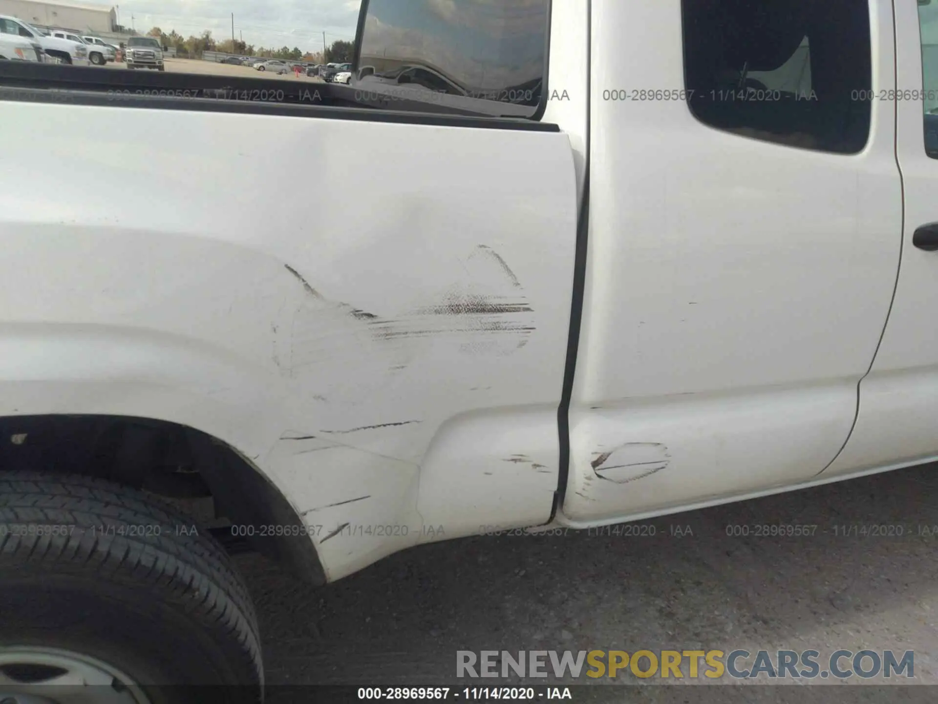 6 Photograph of a damaged car 5TFRX5GN7KX141353 TOYOTA TACOMA 2WD 2019