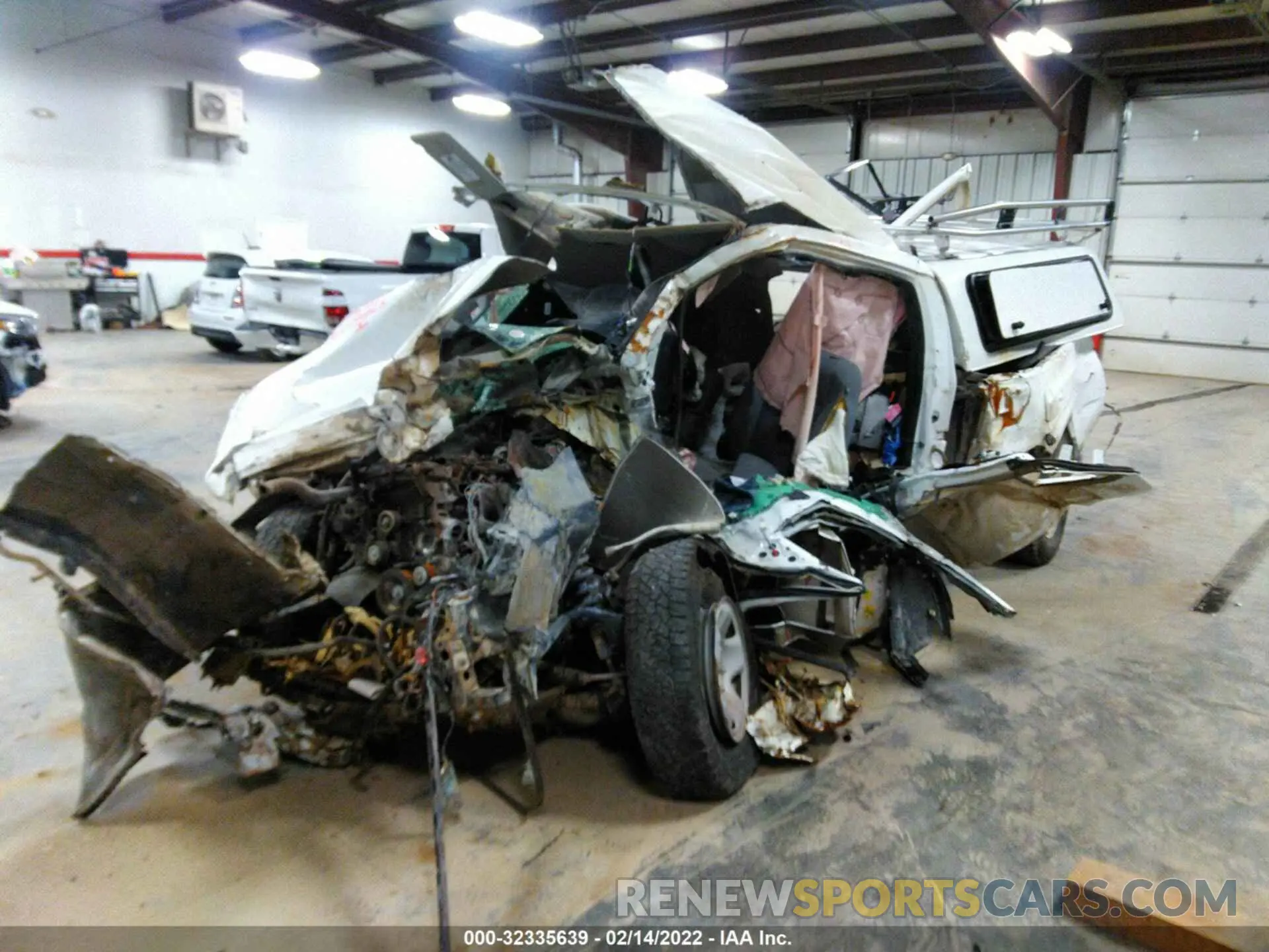 2 Photograph of a damaged car 5TFRX5GN7KX153955 TOYOTA TACOMA 2WD 2019