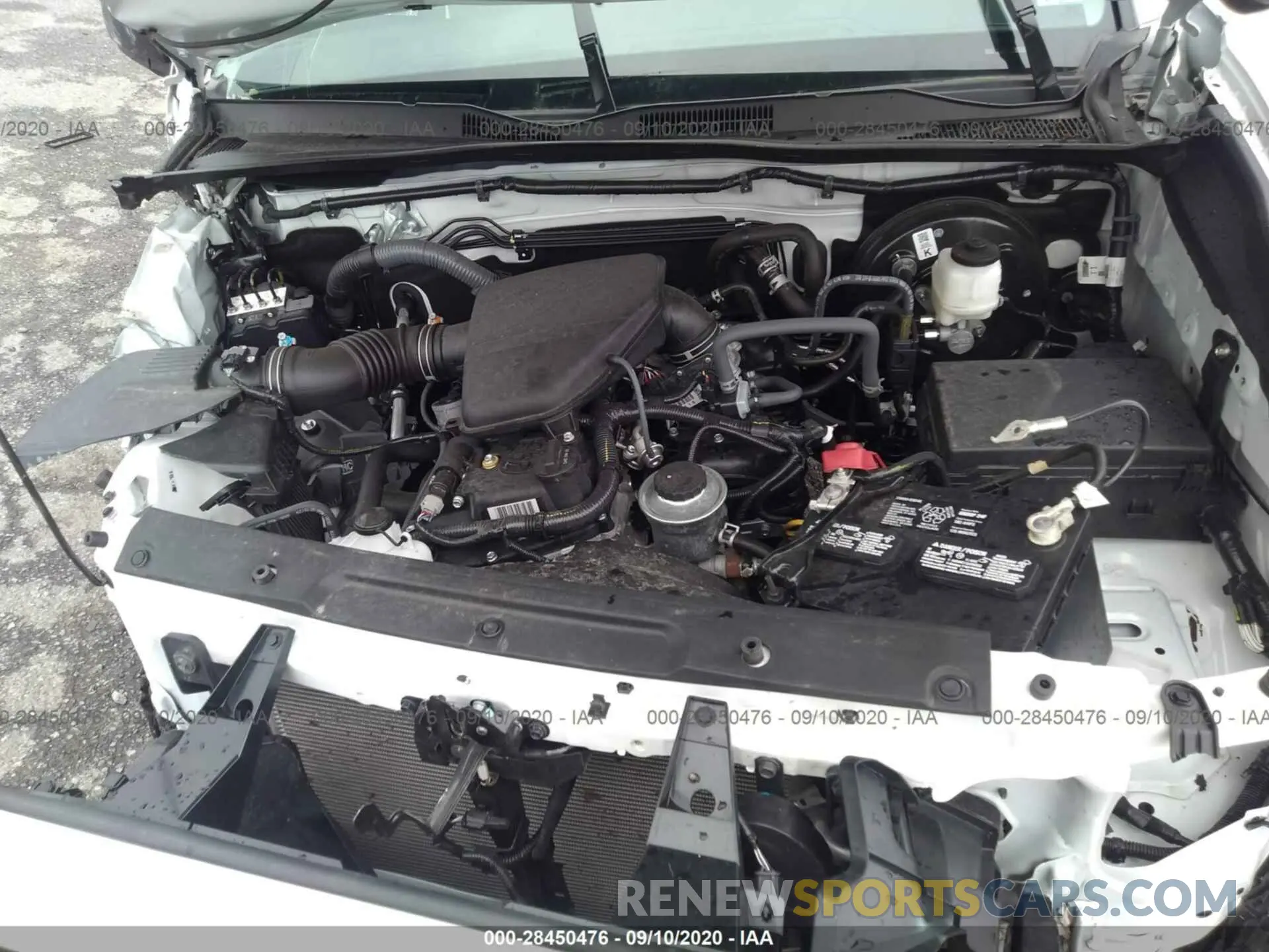10 Photograph of a damaged car 5TFRX5GN7KX159738 TOYOTA TACOMA 2WD 2019