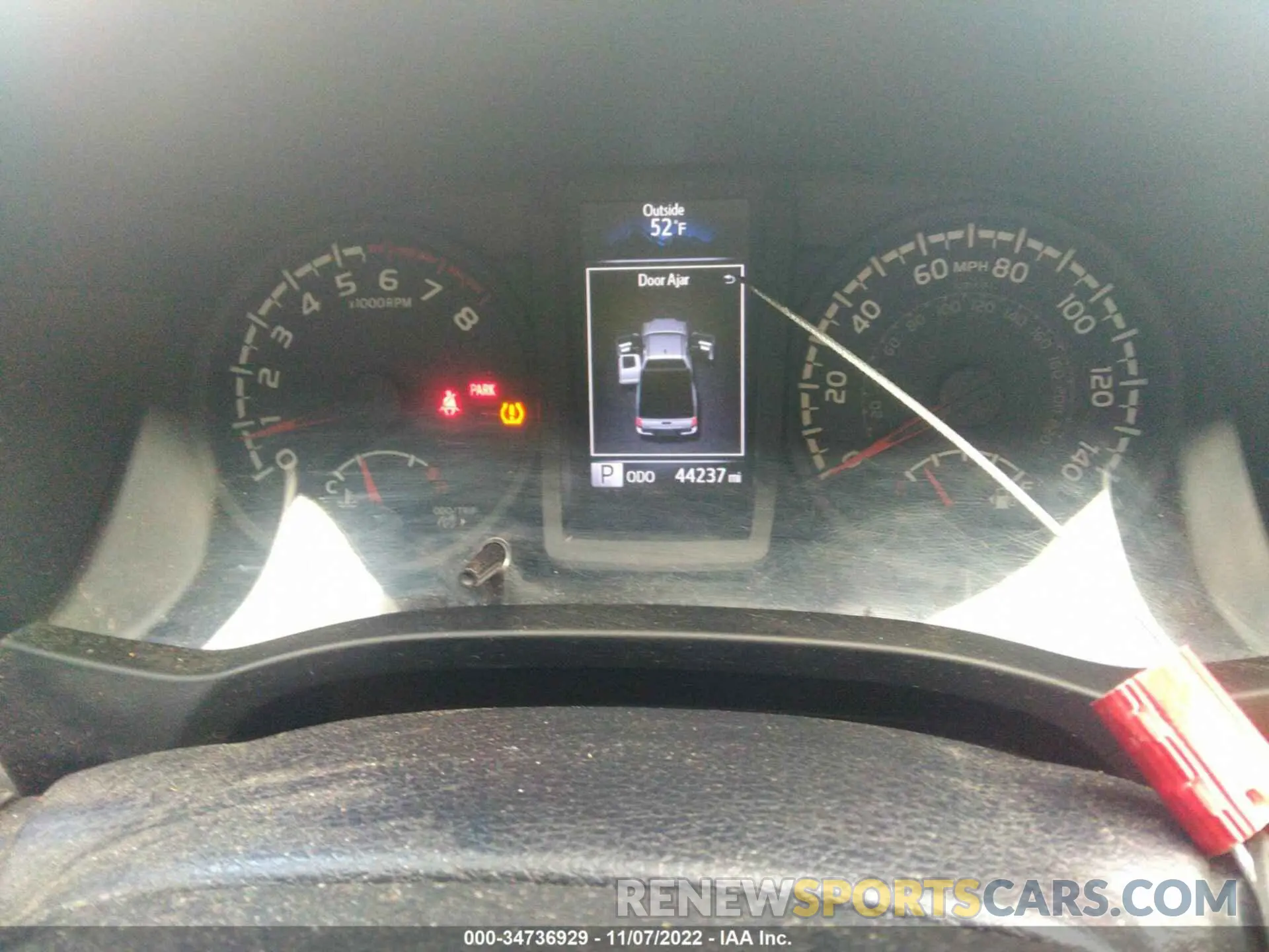 7 Photograph of a damaged car 5TFRX5GN8KX149977 TOYOTA TACOMA 2WD 2019