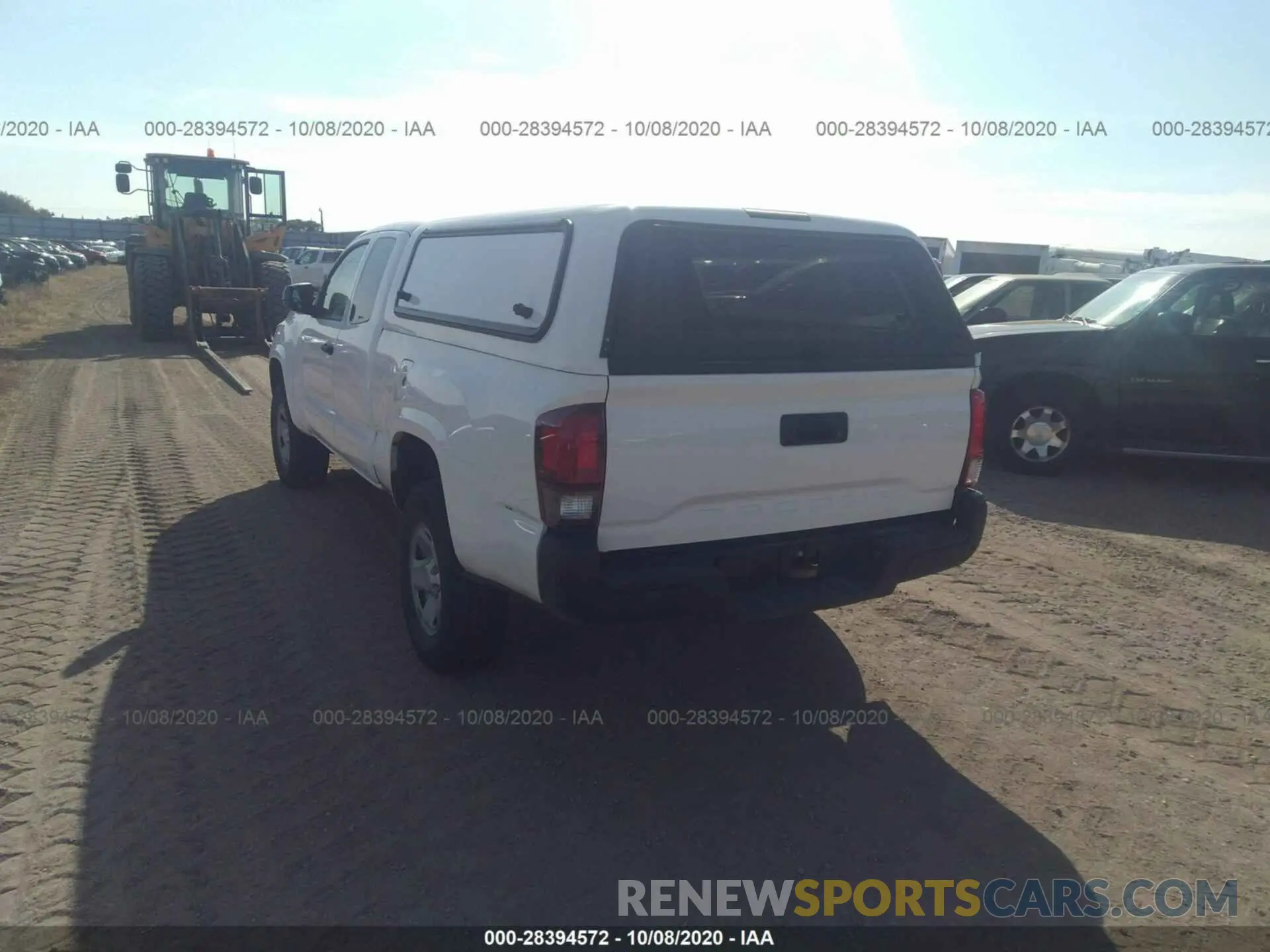 3 Photograph of a damaged car 5TFRX5GN9KX164259 TOYOTA TACOMA 2WD 2019