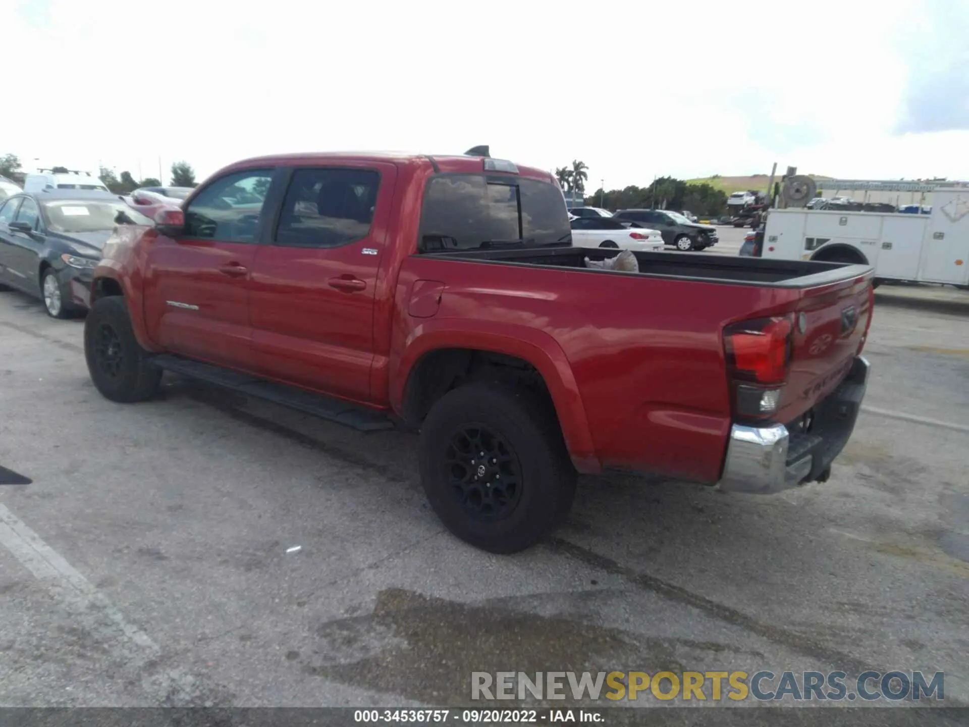 3 Фотография поврежденного автомобиля 3TMAZ5CN2LM130264 TOYOTA TACOMA 2WD 2020