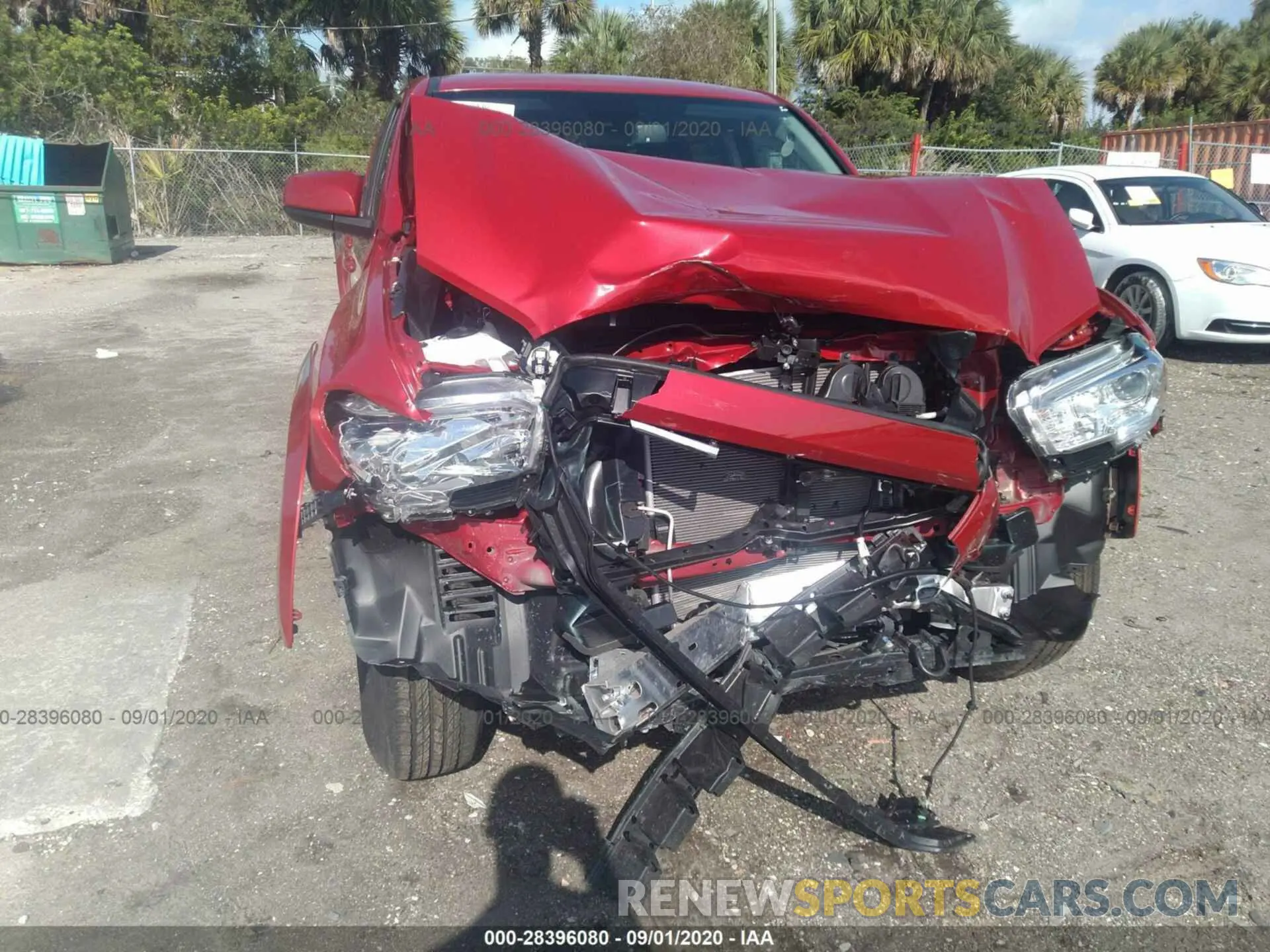 6 Photograph of a damaged car 3TMAZ5CN6LM128002 TOYOTA TACOMA 2WD 2020