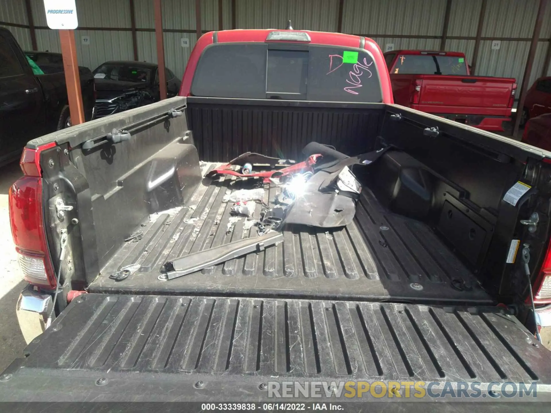 8 Photograph of a damaged car 3TMBZ5DN4LM026426 TOYOTA TACOMA 2WD 2020