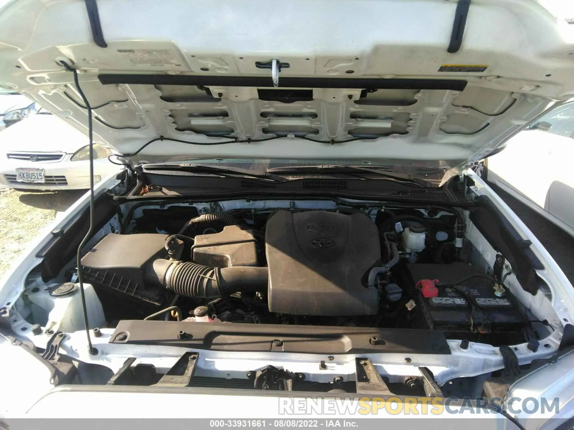10 Фотография поврежденного автомобиля 3TMBZ5DN6LM026766 TOYOTA TACOMA 2WD 2020