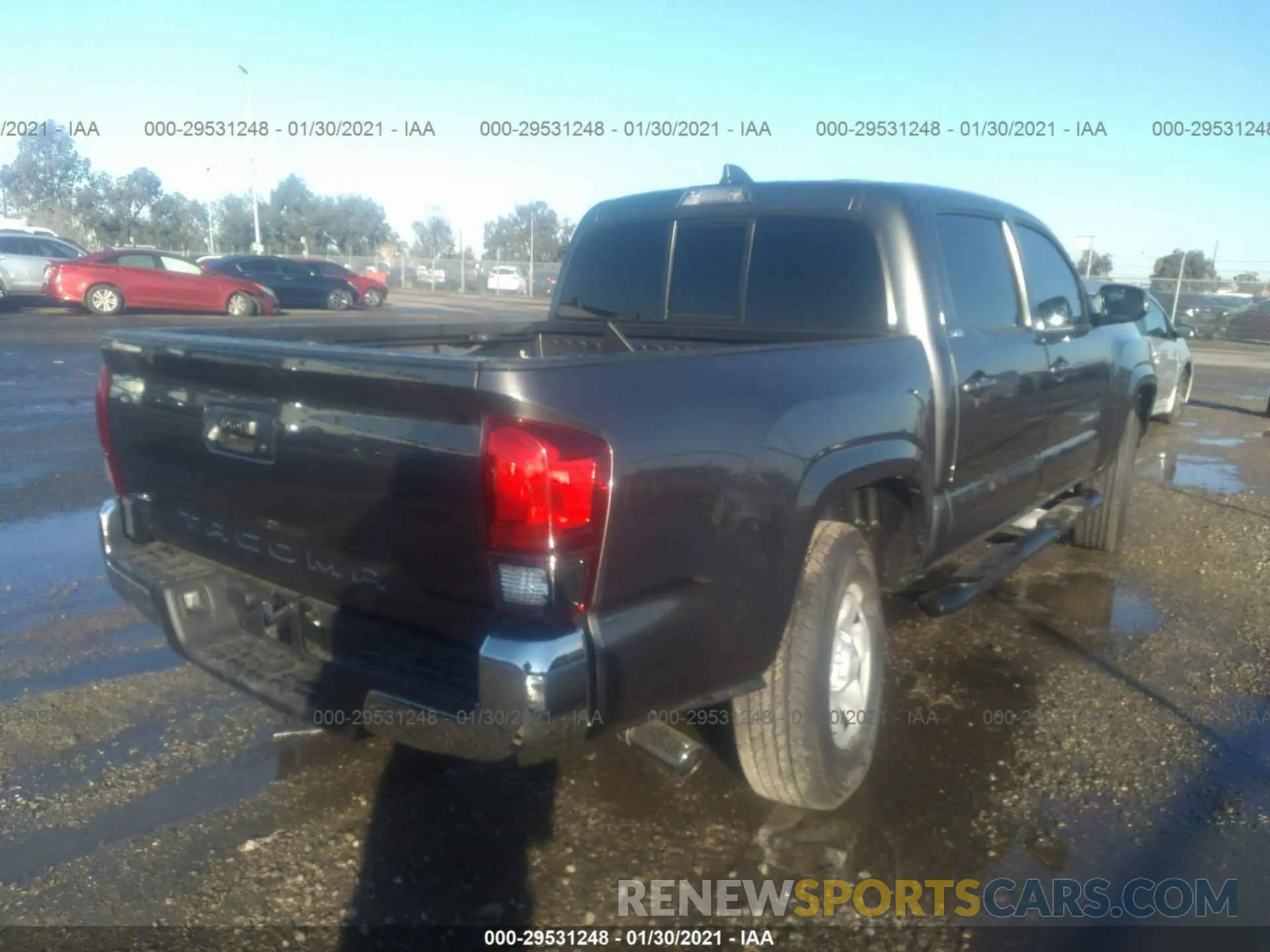 4 Photograph of a damaged car 5TFAX5GNXLX184745 TOYOTA TACOMA 2WD 2020