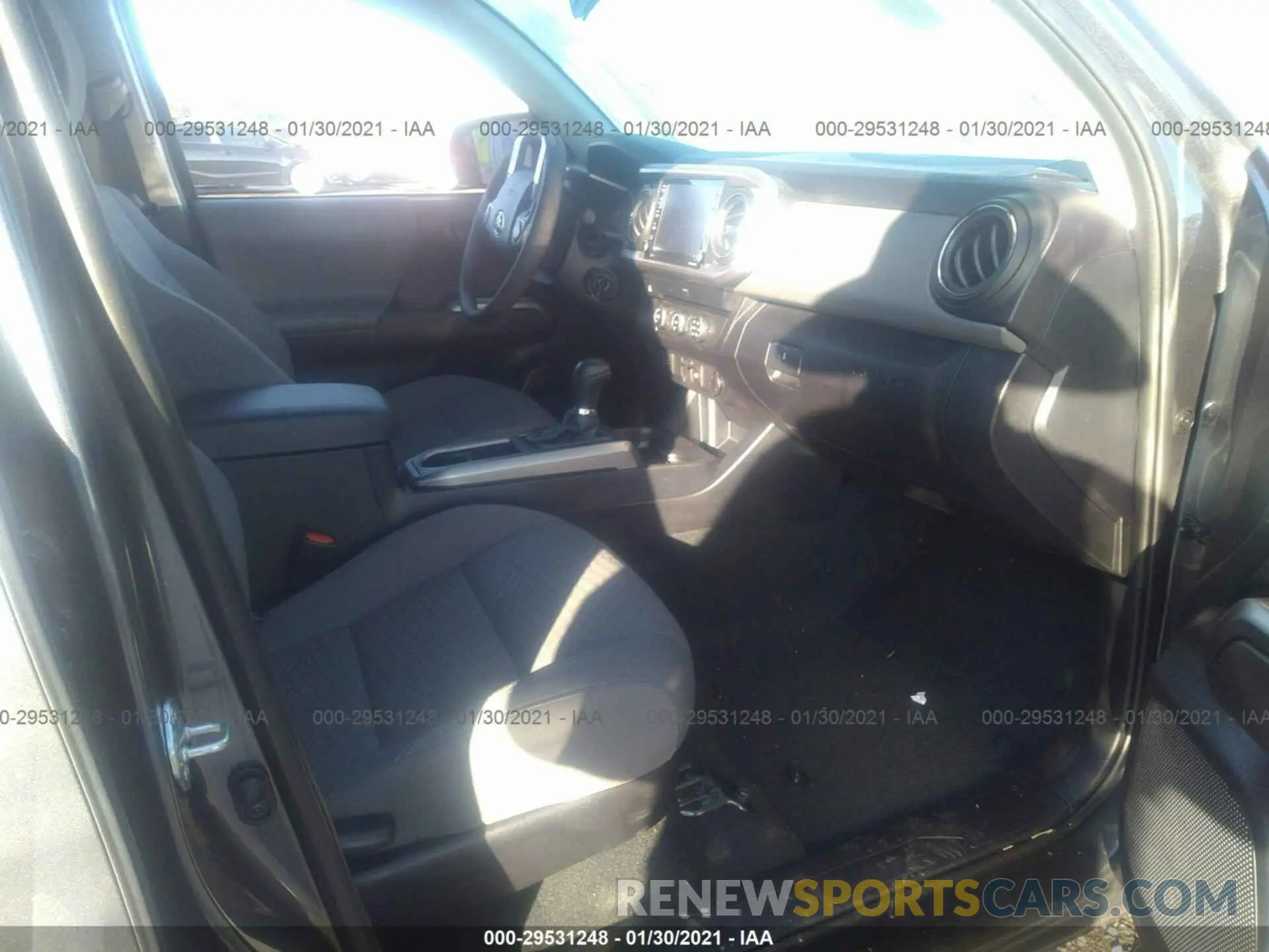 5 Photograph of a damaged car 5TFAX5GNXLX184745 TOYOTA TACOMA 2WD 2020