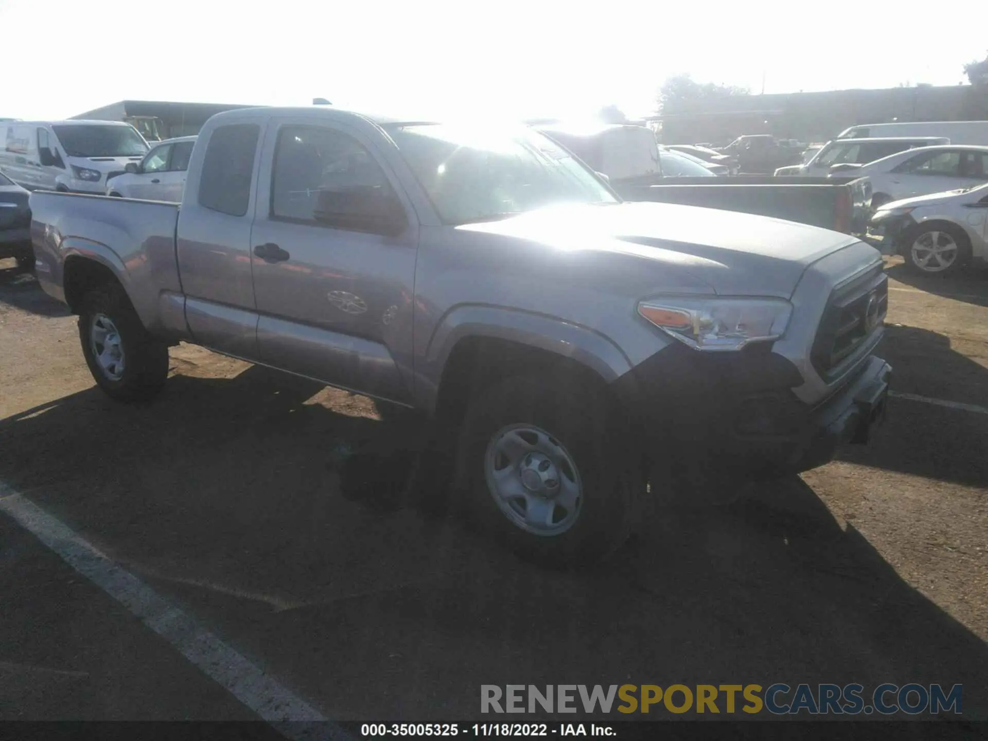 1 Фотография поврежденного автомобиля 5TFRX5GN0LX165950 TOYOTA TACOMA 2WD 2020