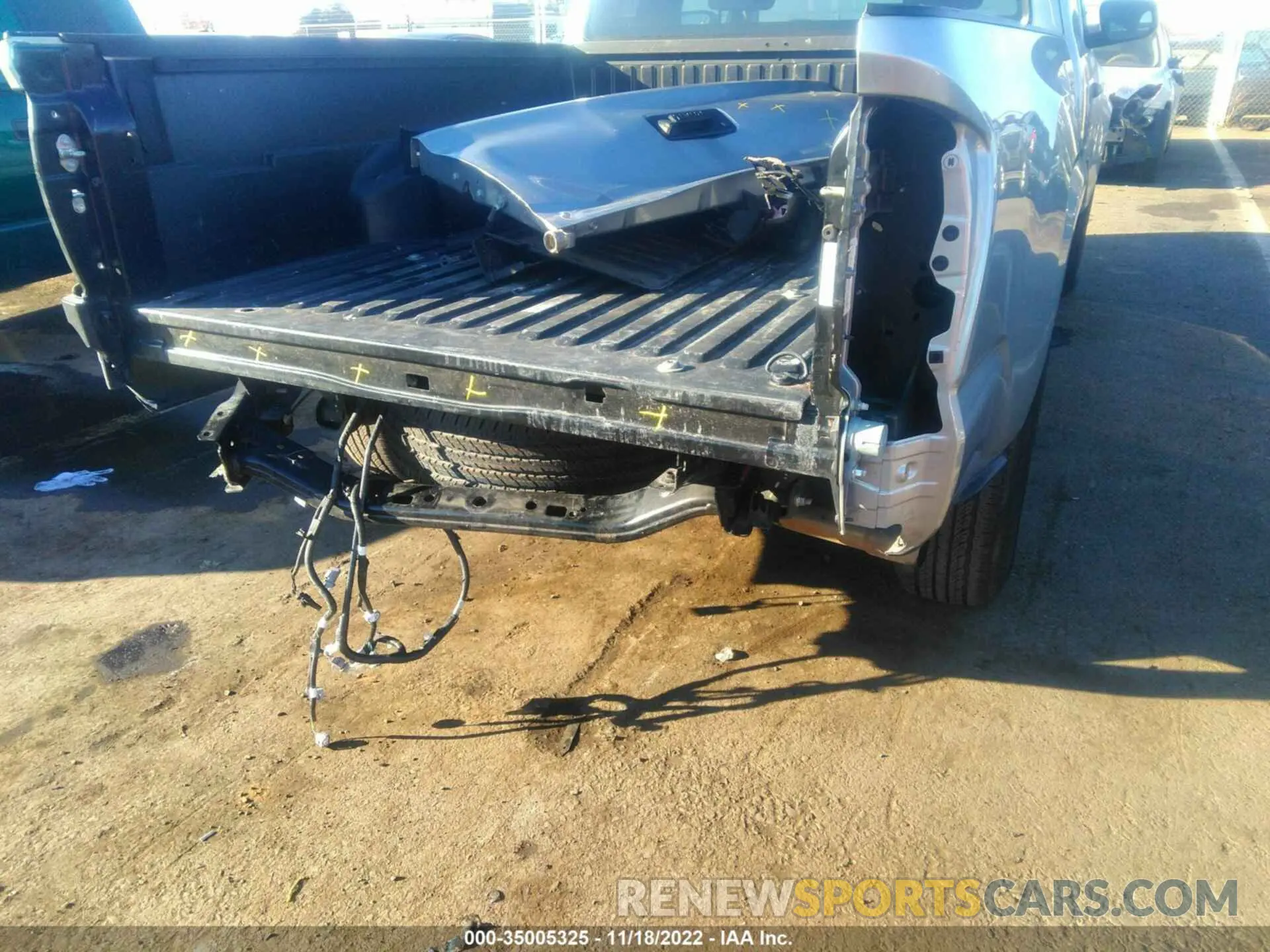 6 Фотография поврежденного автомобиля 5TFRX5GN0LX165950 TOYOTA TACOMA 2WD 2020