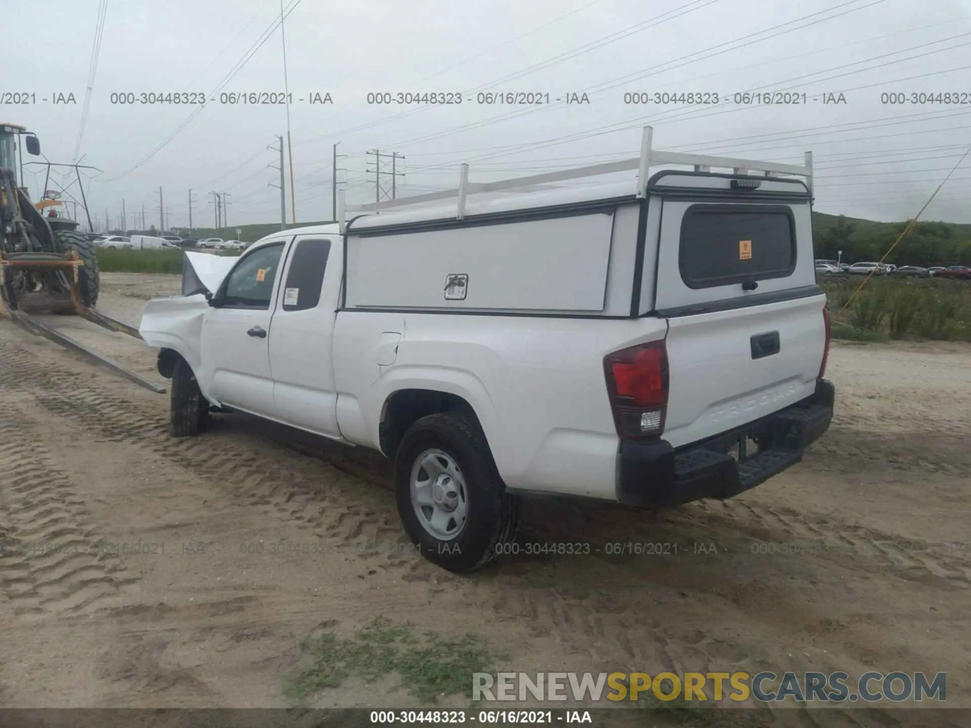 3 Фотография поврежденного автомобиля 5TFRX5GN0LX182666 TOYOTA TACOMA 2WD 2020