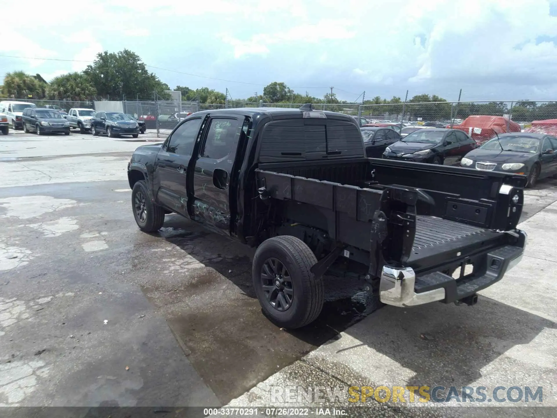 6 Фотография поврежденного автомобиля 3TMAZ5CN1MM153052 TOYOTA TACOMA 2WD 2021
