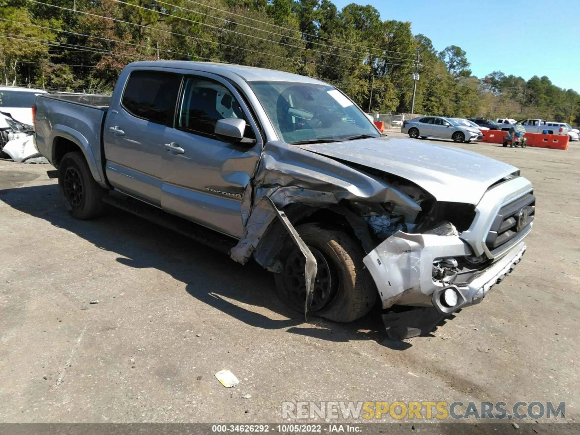 1 Photograph of a damaged car 3TMAZ5CN3MM147592 TOYOTA TACOMA 2WD 2021