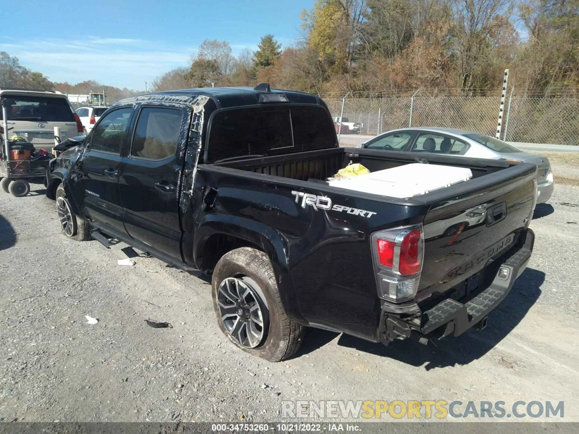 3 Фотография поврежденного автомобиля 3TMAZ5CN4MM159489 TOYOTA TACOMA 2WD 2021