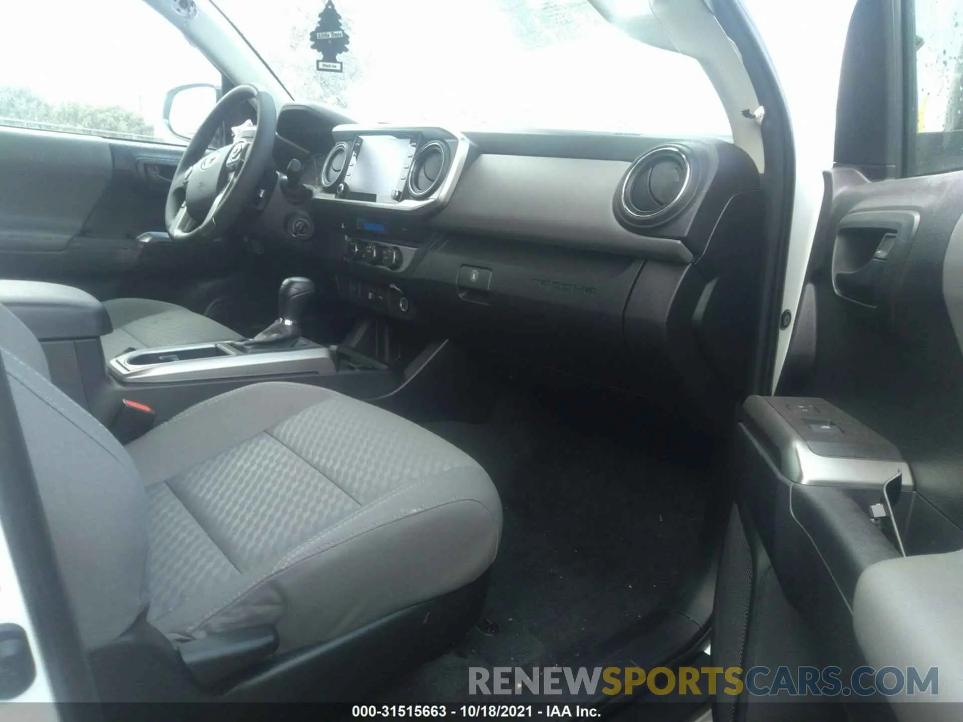 5 Photograph of a damaged car 3TMAZ5CNXMM155656 TOYOTA TACOMA 2WD 2021
