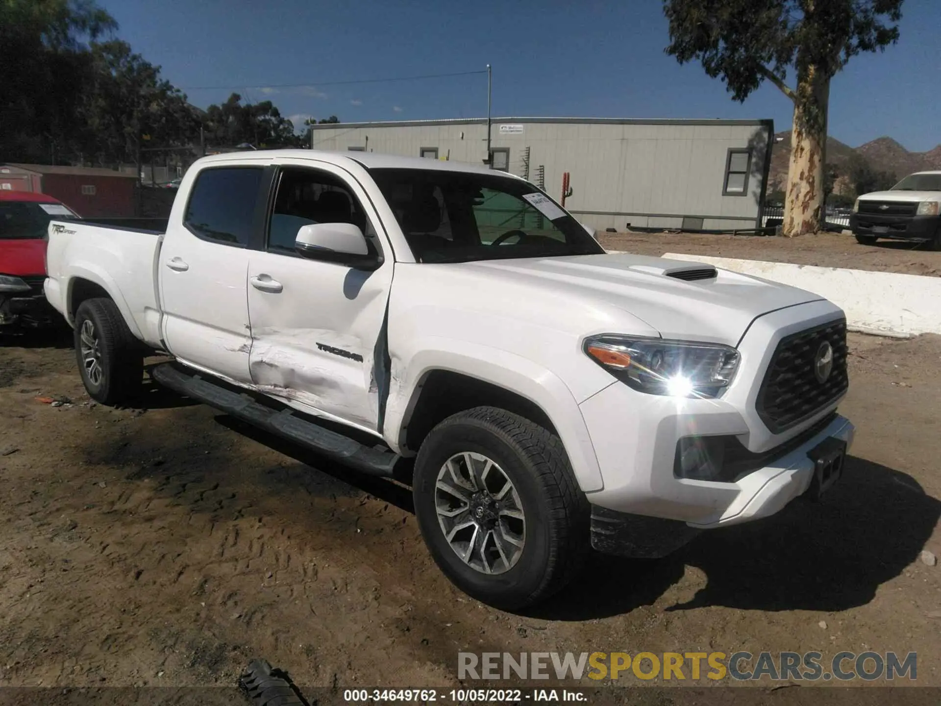 1 Photograph of a damaged car 3TMBZ5DN4MM029425 TOYOTA TACOMA 2WD 2021