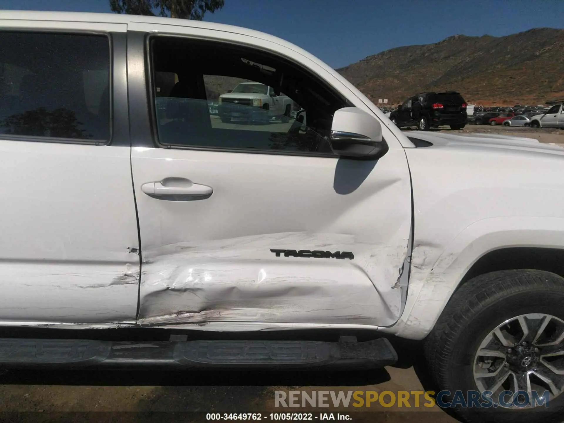 6 Photograph of a damaged car 3TMBZ5DN4MM029425 TOYOTA TACOMA 2WD 2021