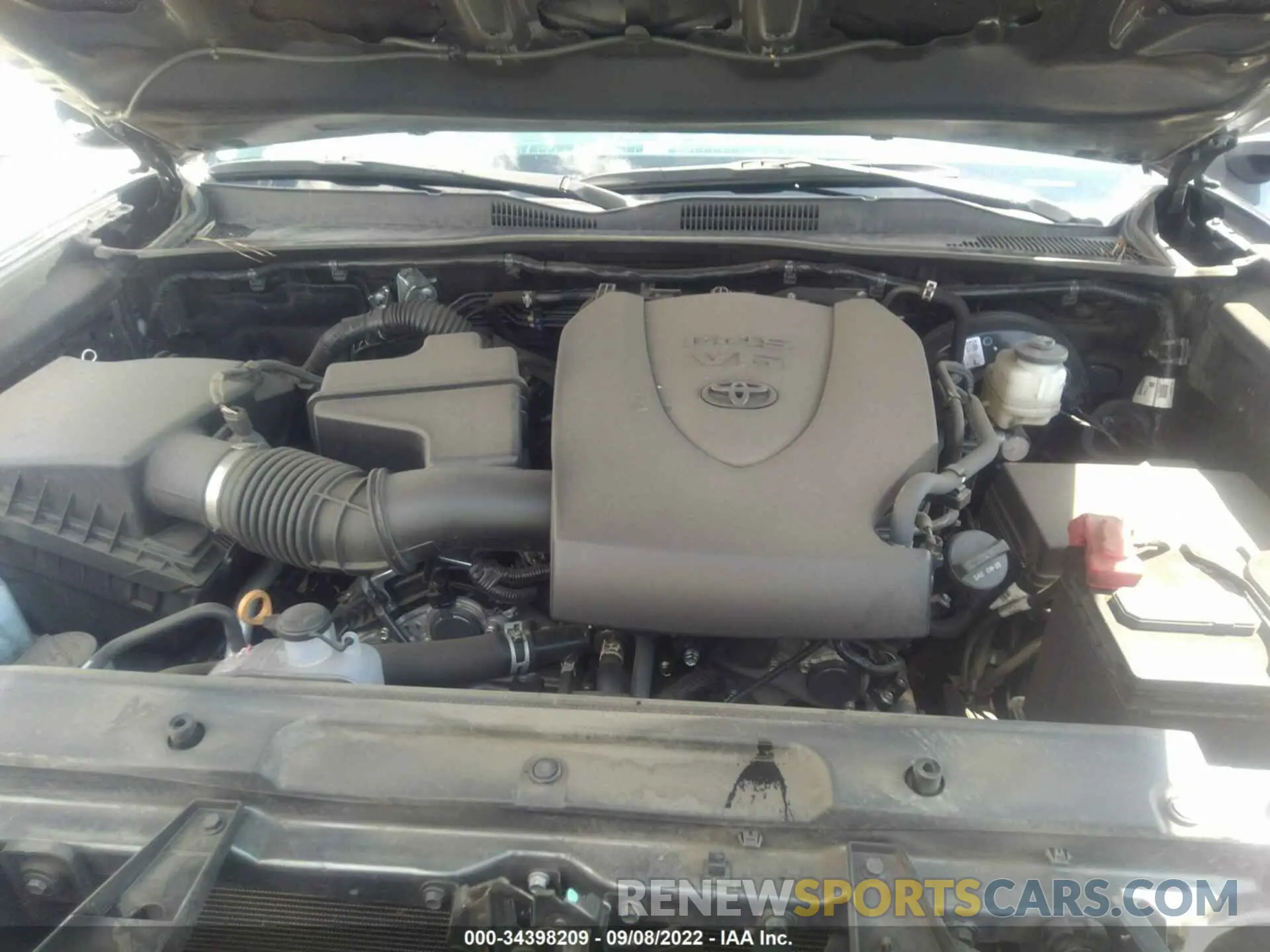 10 Фотография поврежденного автомобиля 3TMBZ5DN5MM028655 TOYOTA TACOMA 2WD 2021