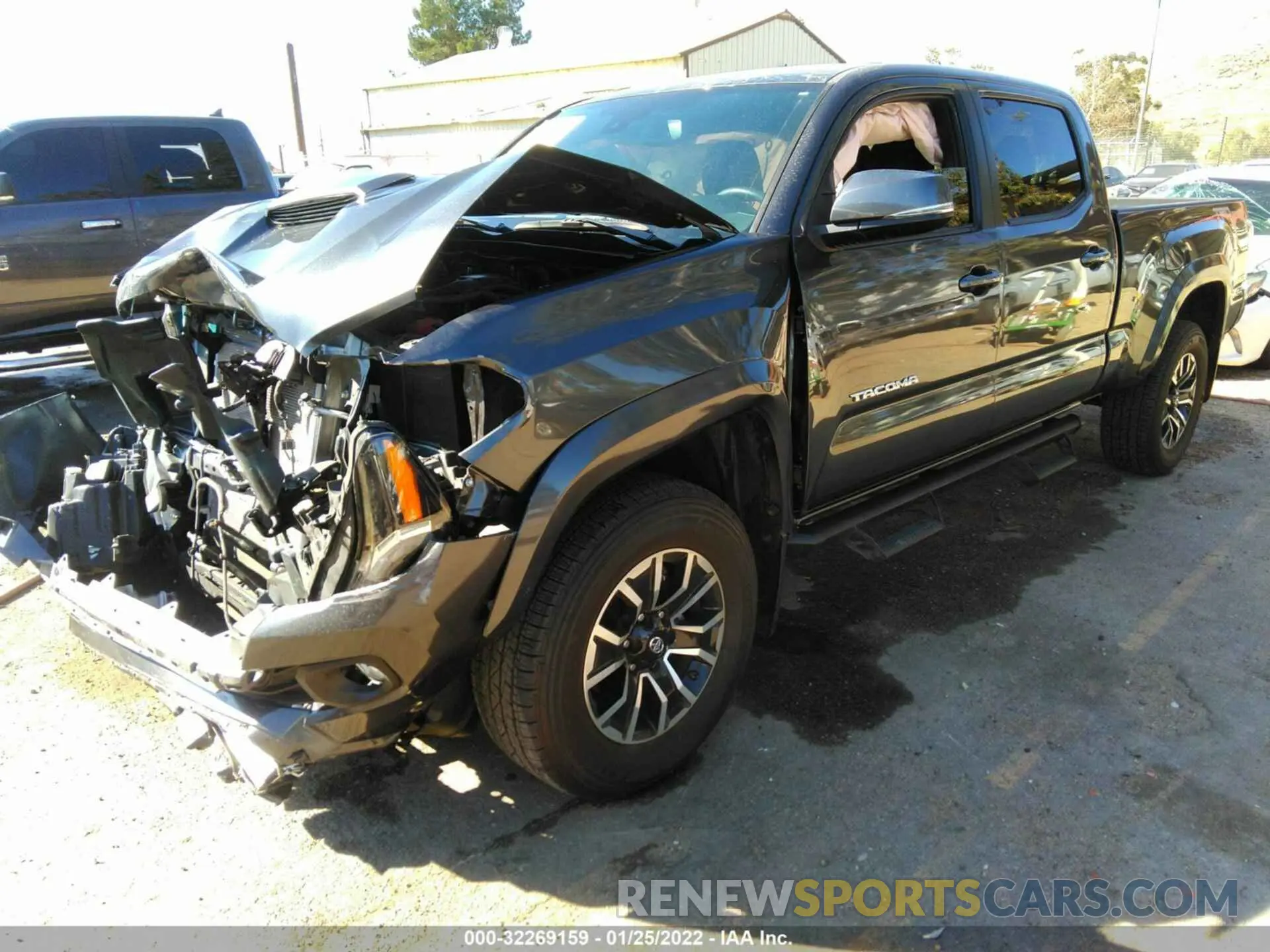 2 Photograph of a damaged car 3TMBZ5DNXMM027601 TOYOTA TACOMA 2WD 2021