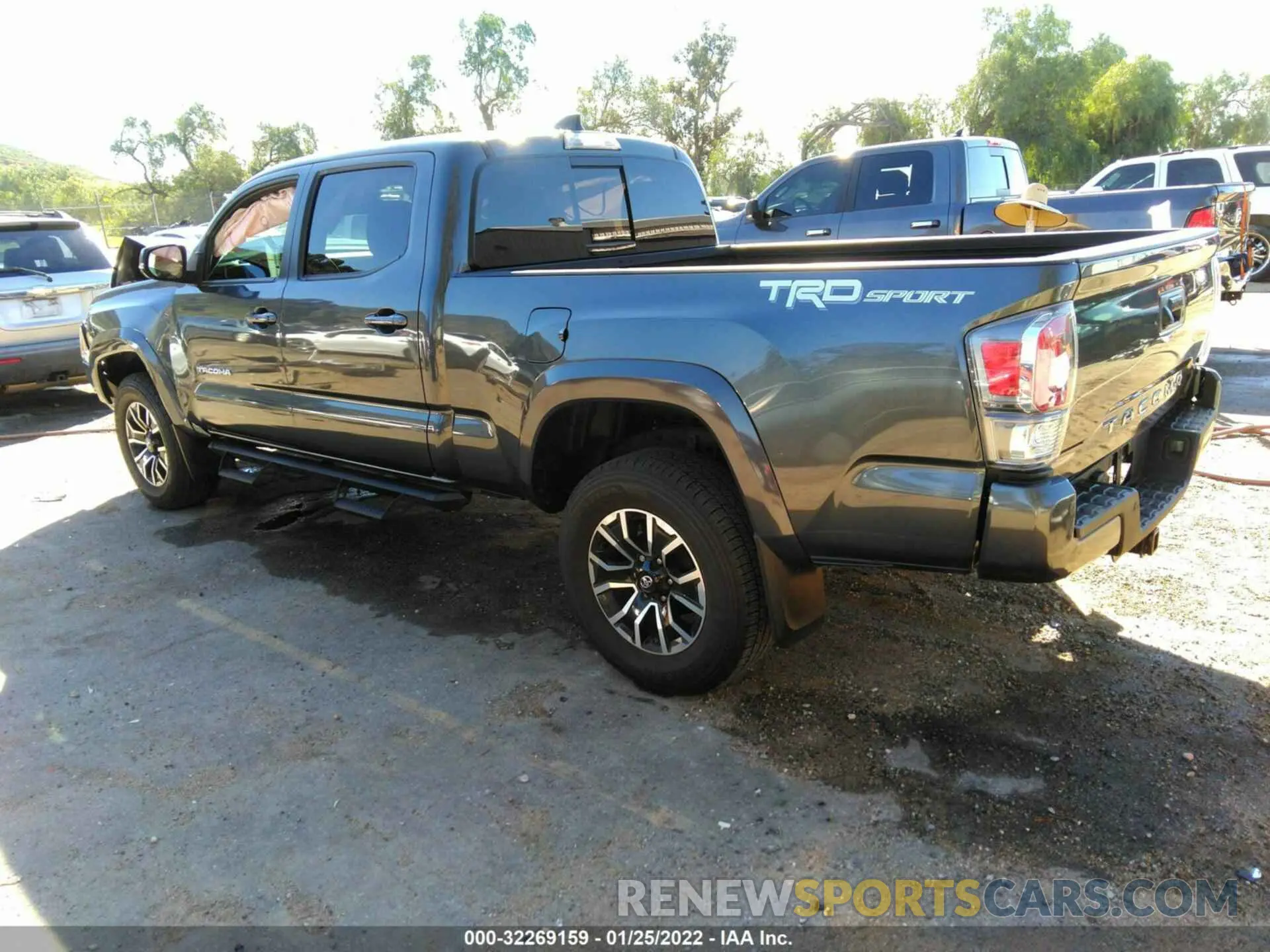 3 Photograph of a damaged car 3TMBZ5DNXMM027601 TOYOTA TACOMA 2WD 2021