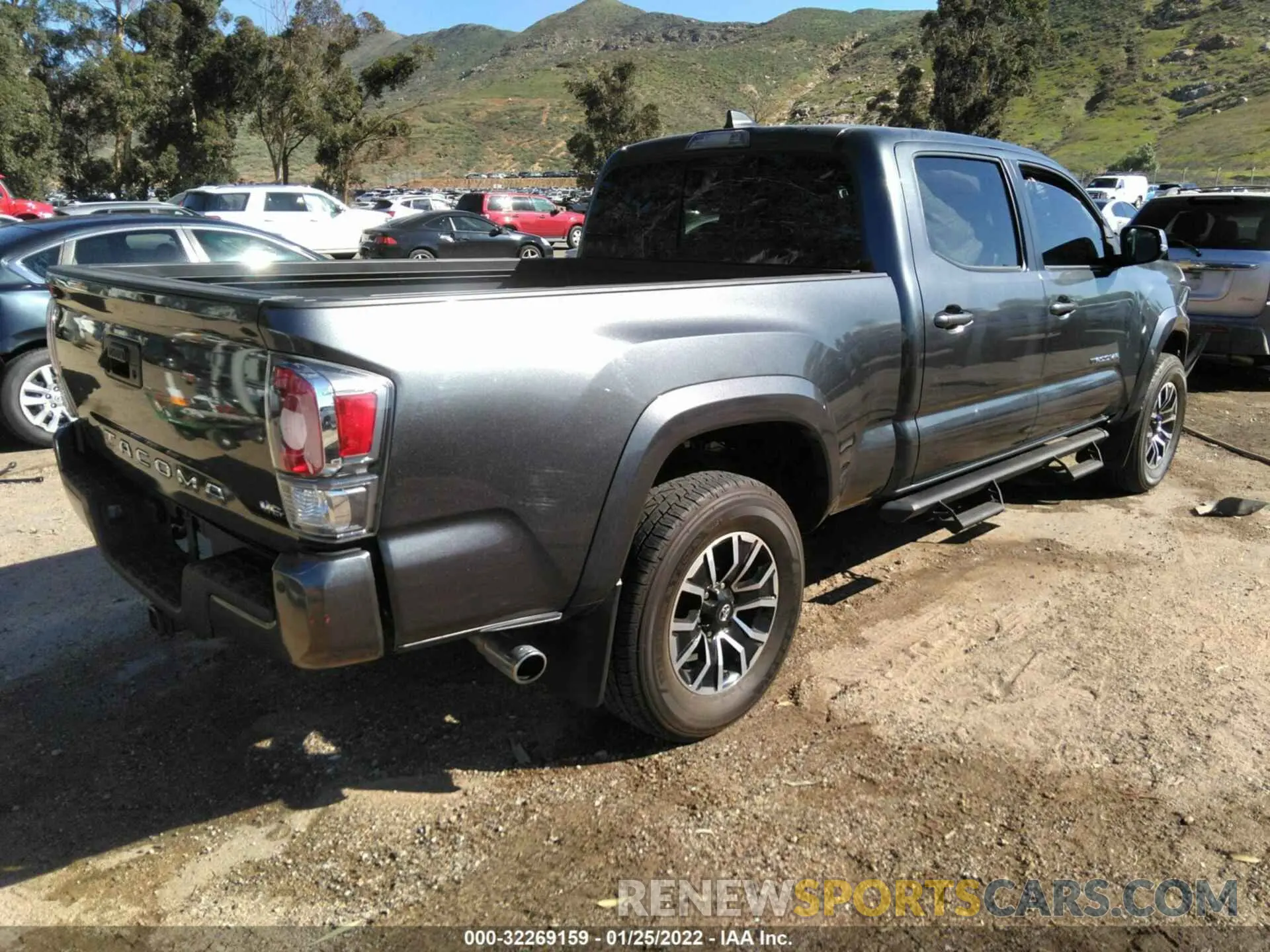 4 Photograph of a damaged car 3TMBZ5DNXMM027601 TOYOTA TACOMA 2WD 2021