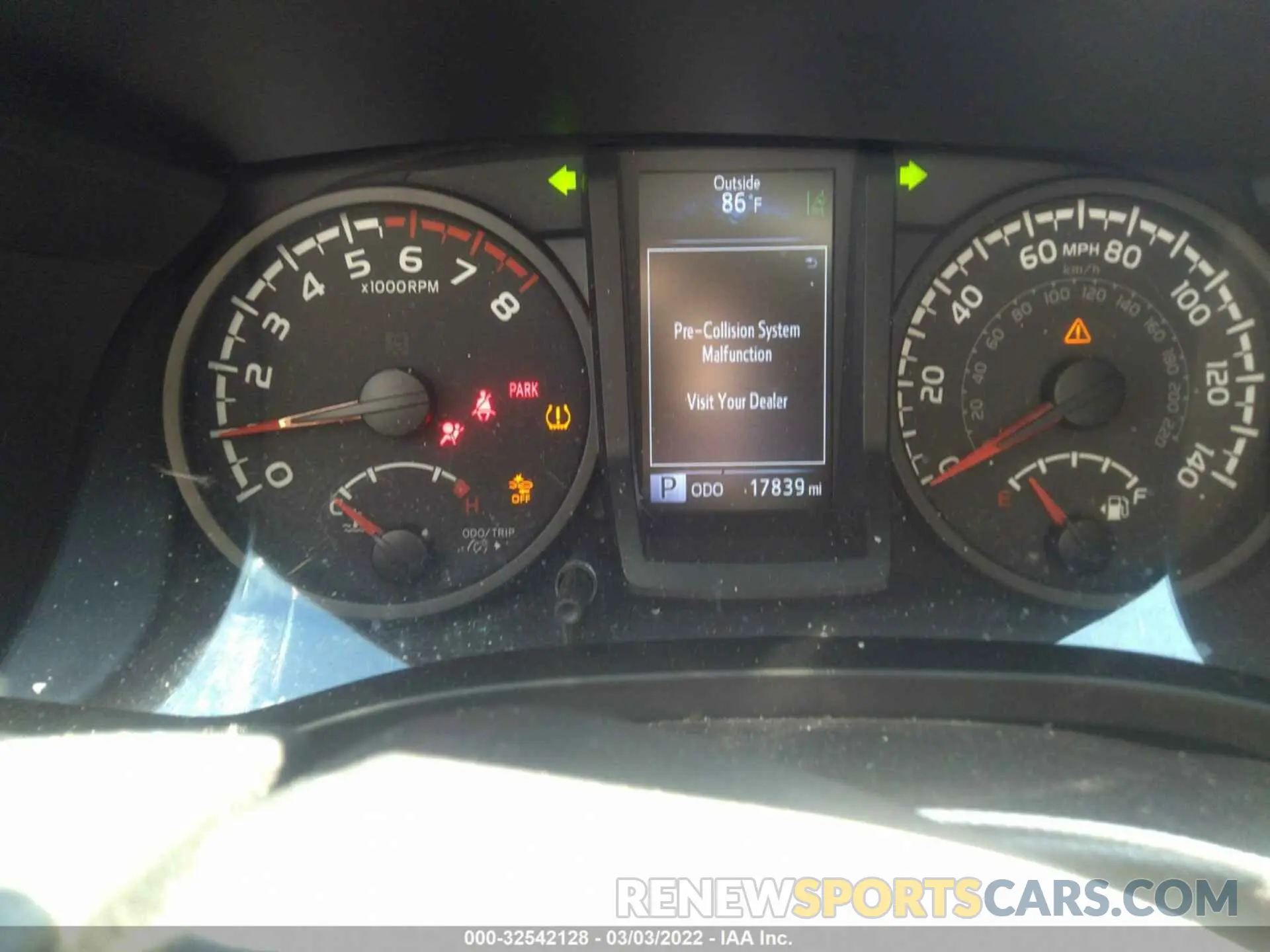 7 Фотография поврежденного автомобиля 3TYAX5GN5MT015566 TOYOTA TACOMA 2WD 2021