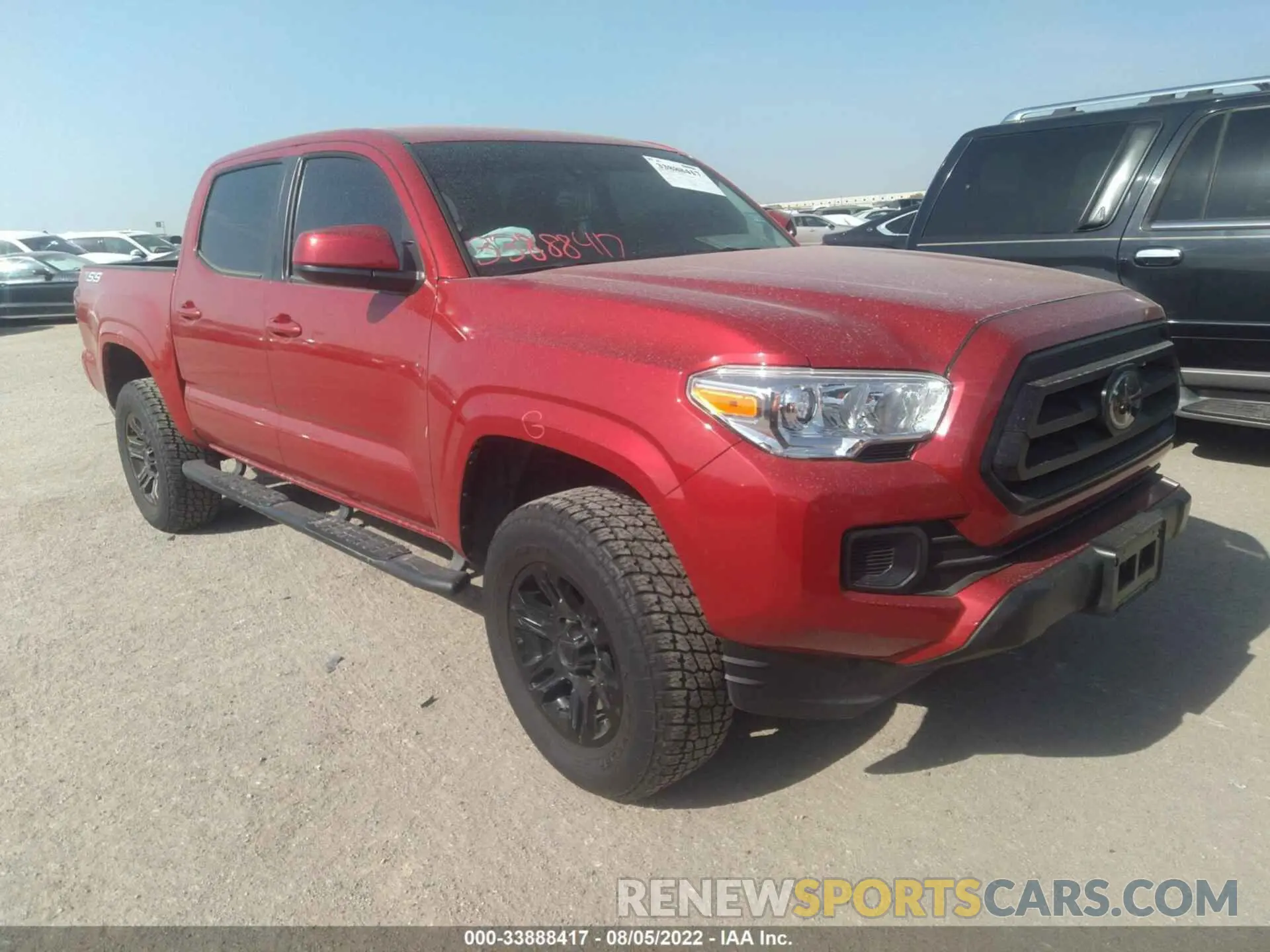 1 Photograph of a damaged car 3TYAX5GN7MT025919 TOYOTA TACOMA 2WD 2021