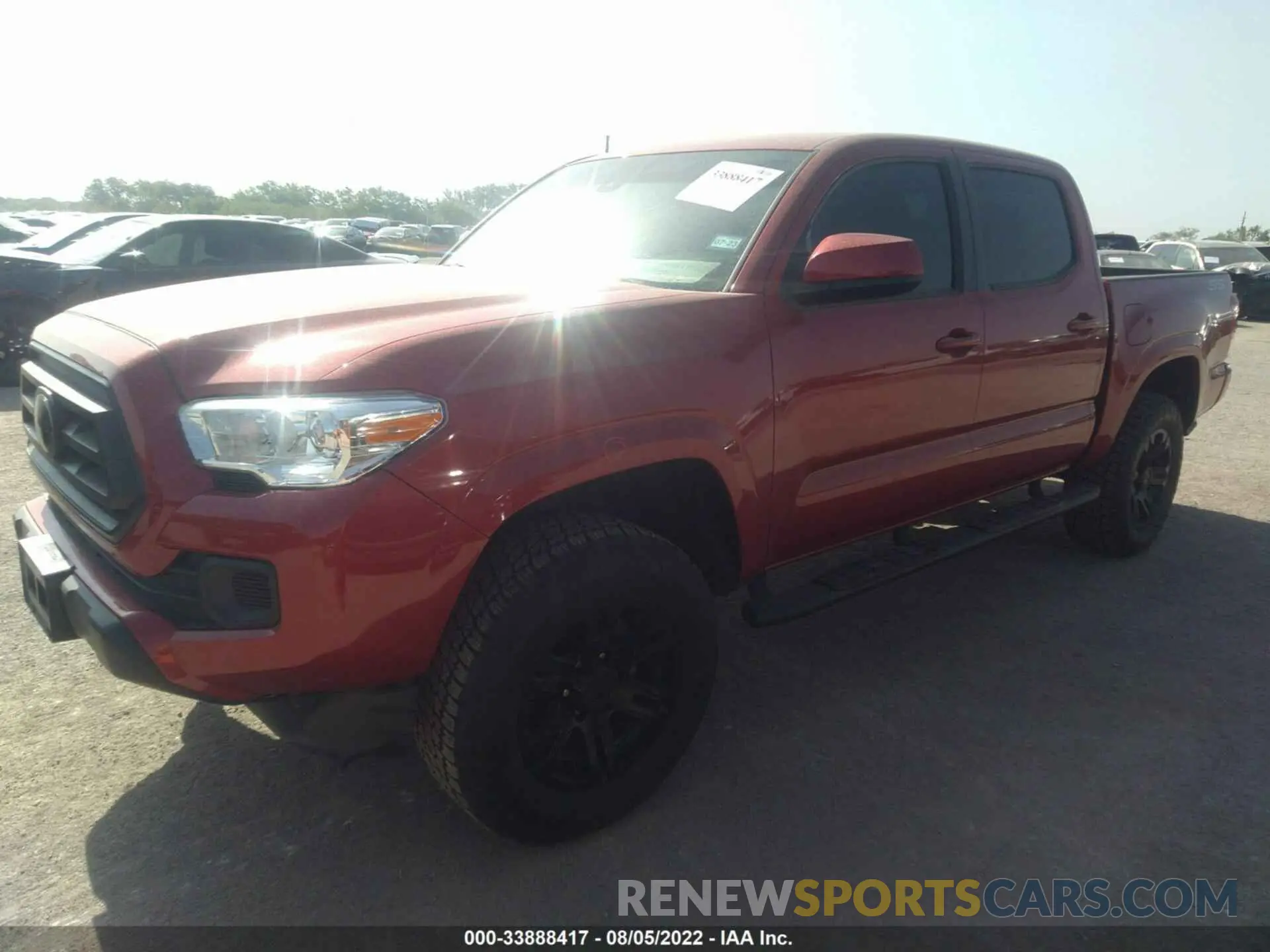 2 Photograph of a damaged car 3TYAX5GN7MT025919 TOYOTA TACOMA 2WD 2021