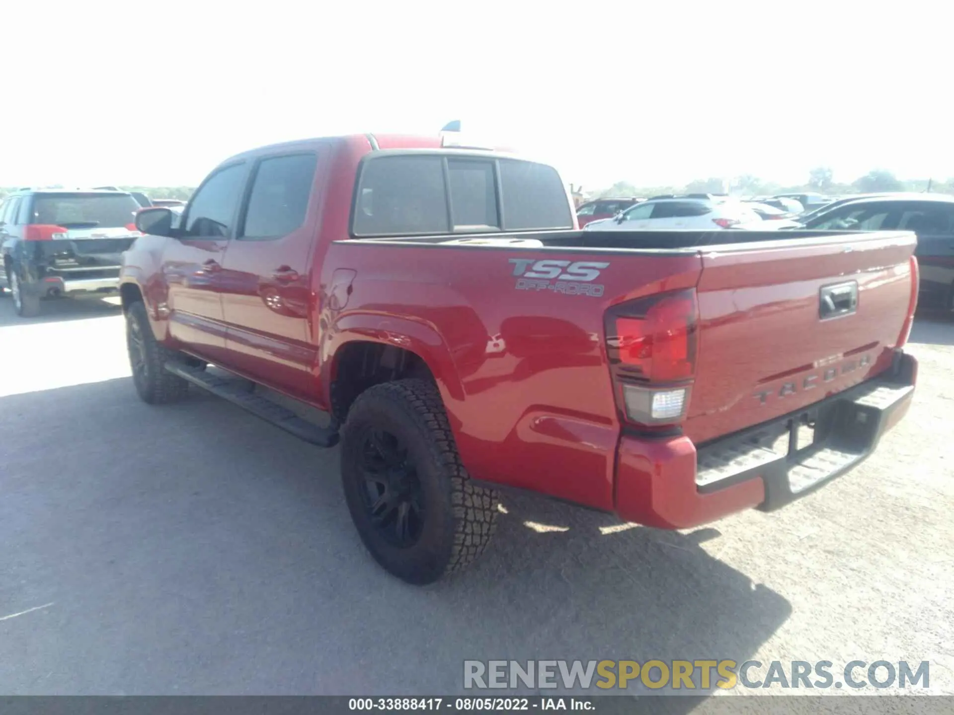 3 Photograph of a damaged car 3TYAX5GN7MT025919 TOYOTA TACOMA 2WD 2021