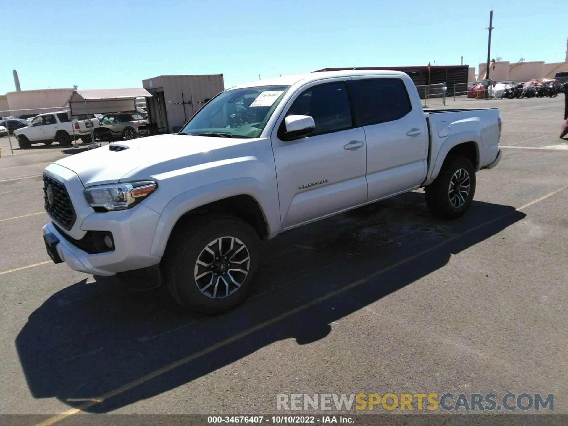 2 Photograph of a damaged car 3TYAZ5CN7MT005248 TOYOTA TACOMA 2WD 2021