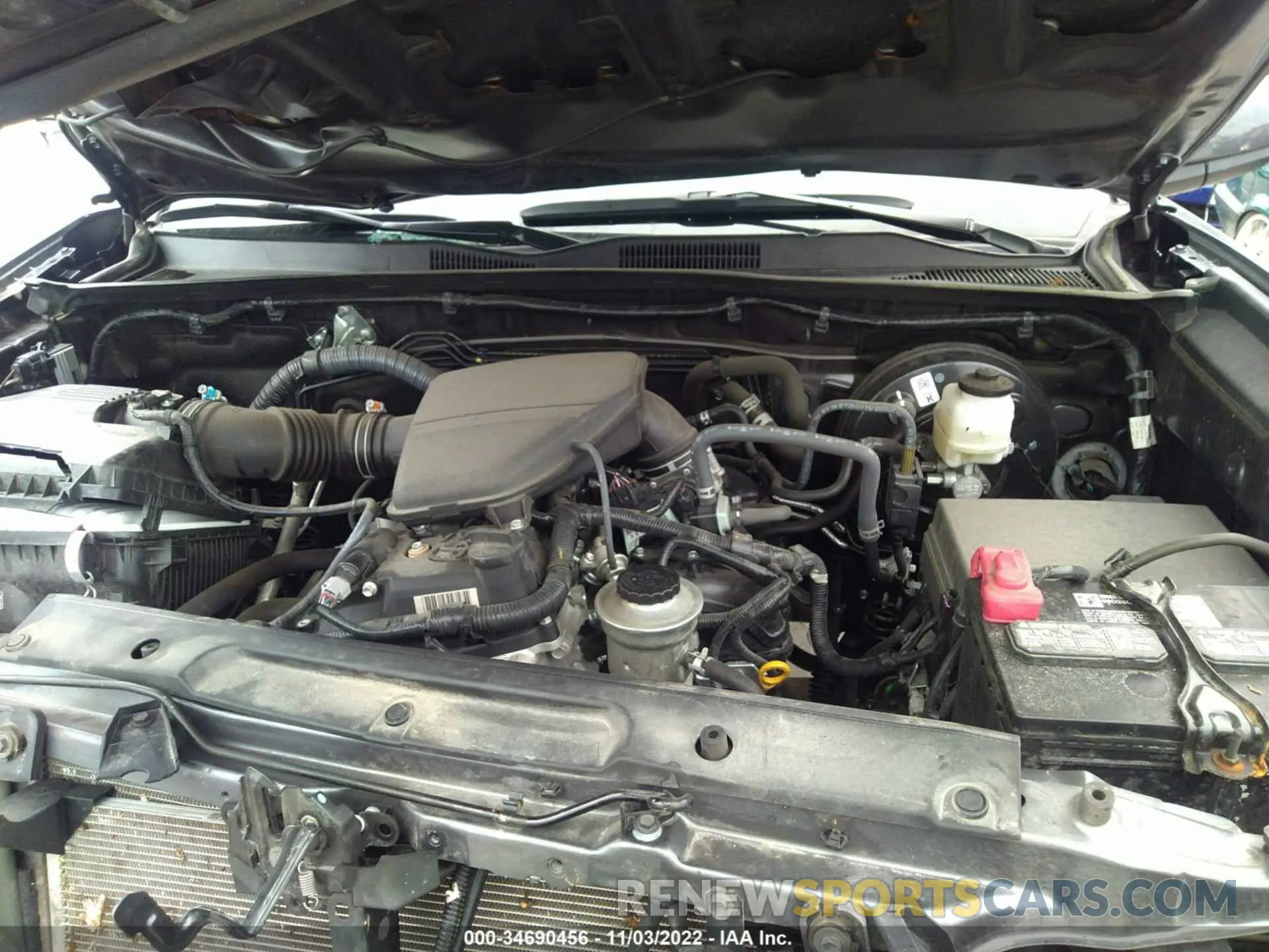 10 Фотография поврежденного автомобиля 5TFAX5GN1MX194498 TOYOTA TACOMA 2WD 2021
