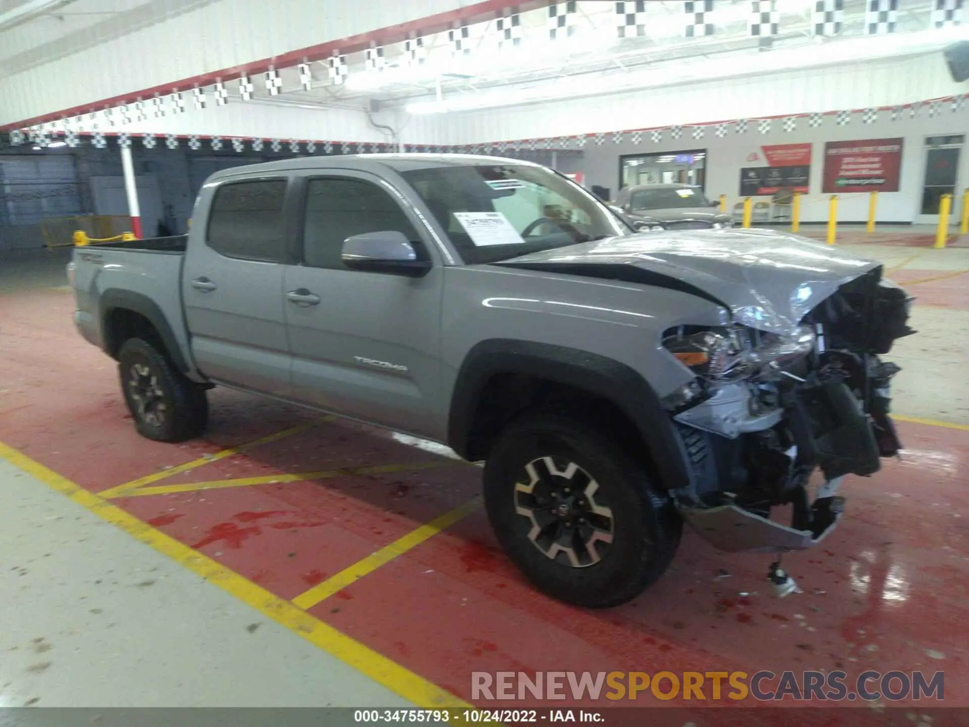1 Фотография поврежденного автомобиля 5TFAZ5CNXMX106046 TOYOTA TACOMA 2WD 2021