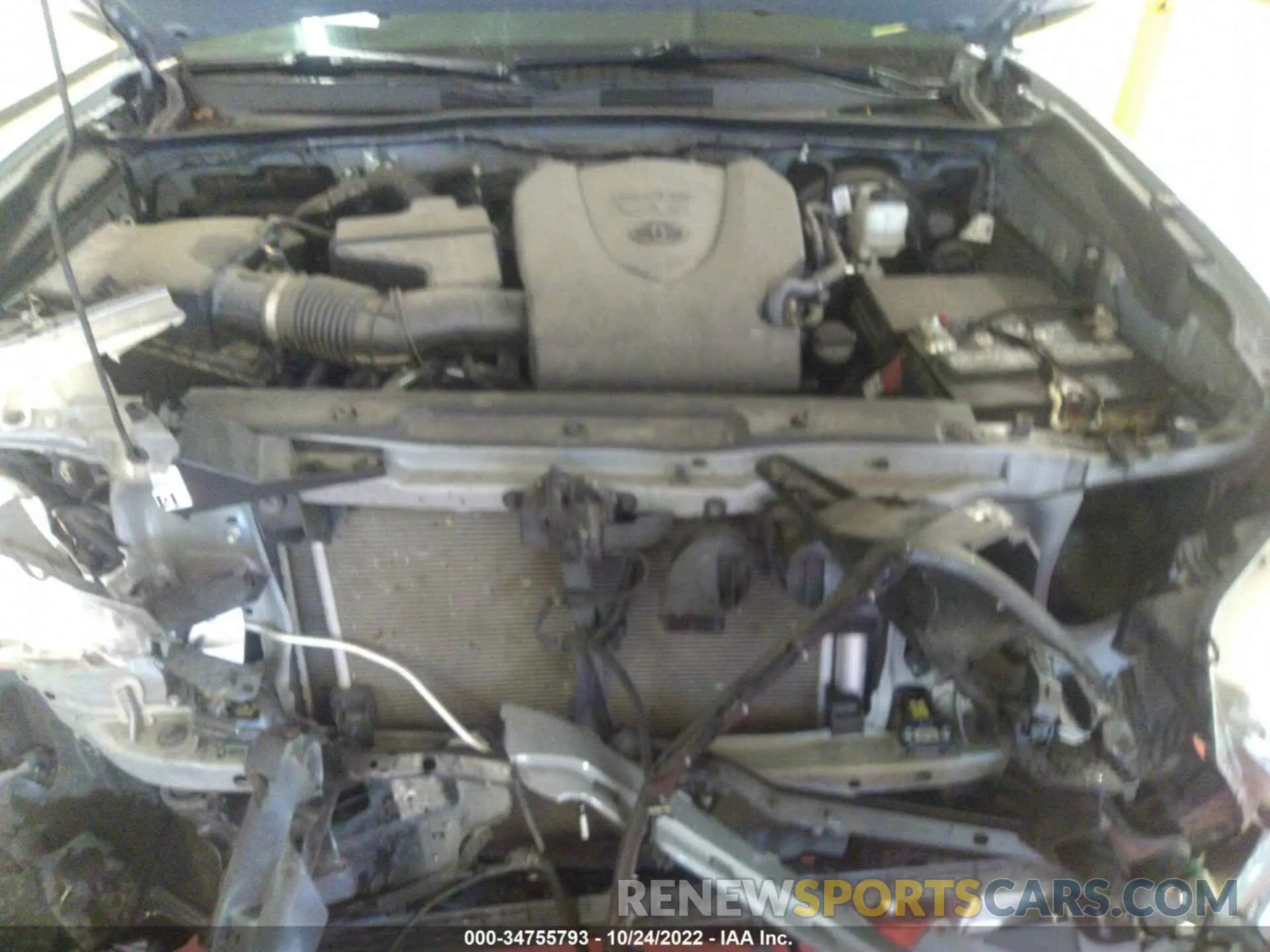 10 Фотография поврежденного автомобиля 5TFAZ5CNXMX106046 TOYOTA TACOMA 2WD 2021
