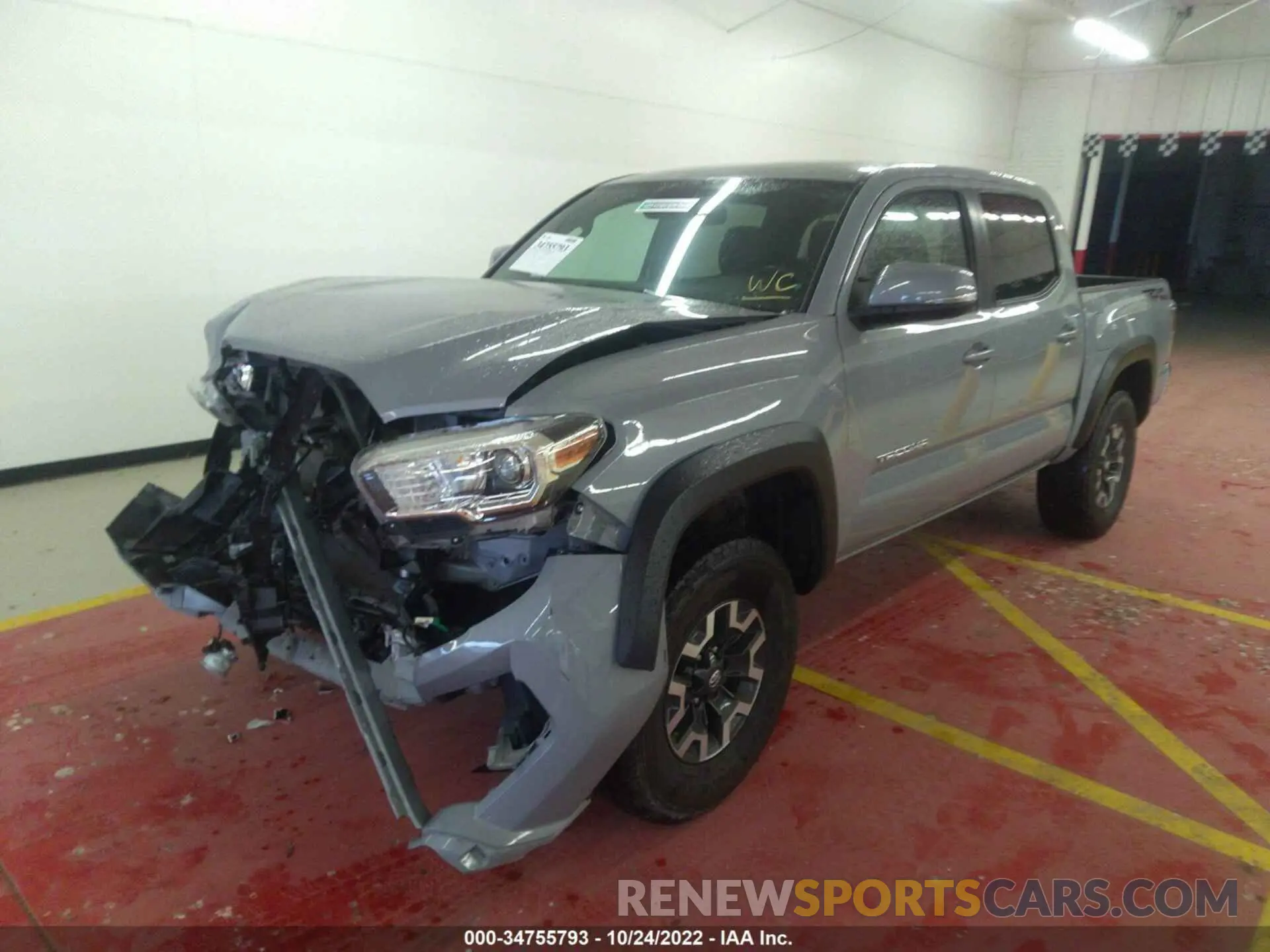 2 Фотография поврежденного автомобиля 5TFAZ5CNXMX106046 TOYOTA TACOMA 2WD 2021